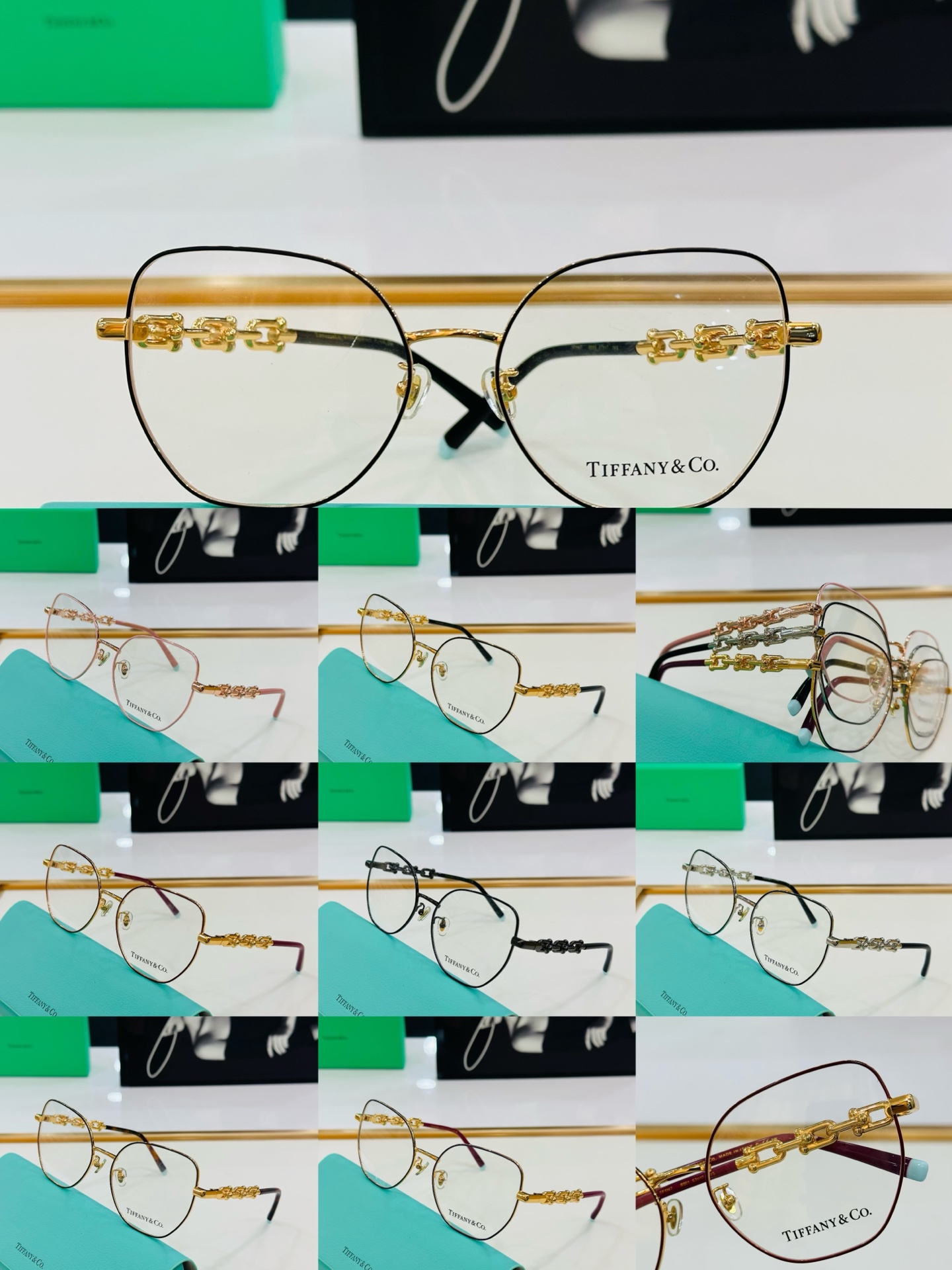 蒂芙家 Tiffany & CO. TF1147 Size：57口17-145  时尚太阳镜架 👍b多色