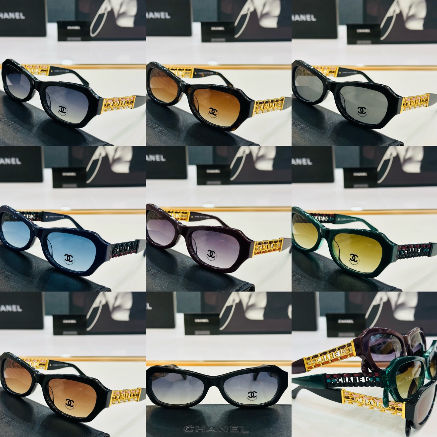 【CHANE*/香家】MODEL CH5537    Size：54口19-142 💅🏻☝👓完美品质 💋