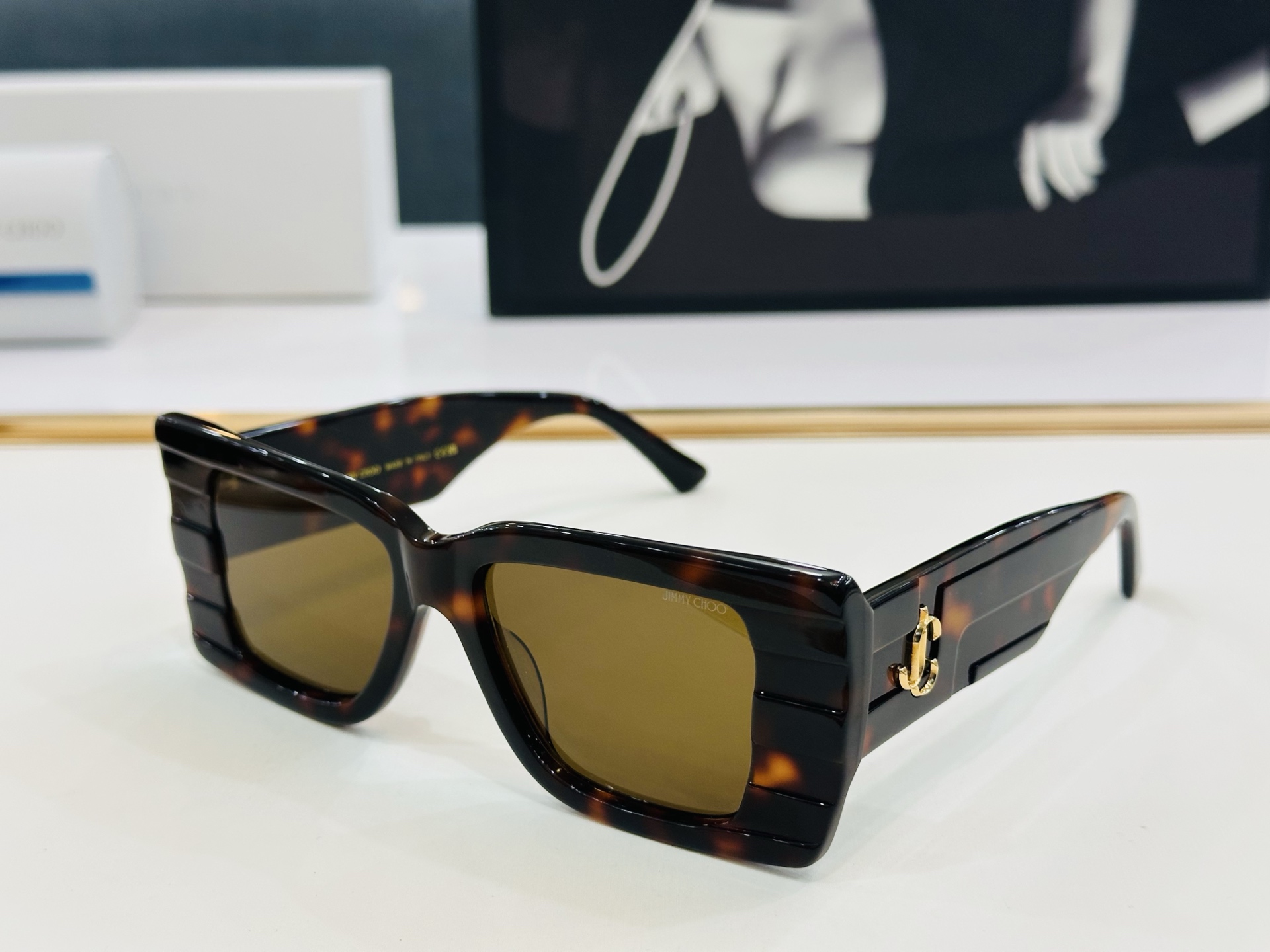 JIMMY CHO* 吉米家 JC5009 Size：52口17-142 新款 坚持一如既往最高品质 百