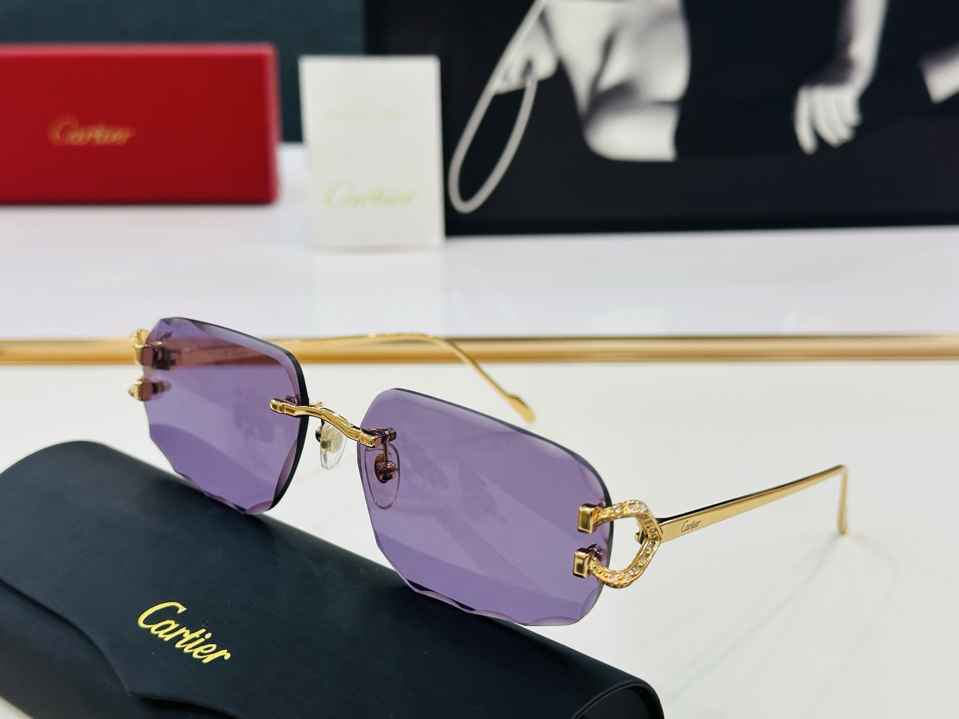 🆕 原版Cartie* 卡家 太阳镜 CT0574S Size：57口18-140 电镀工艺精湛大牌品 