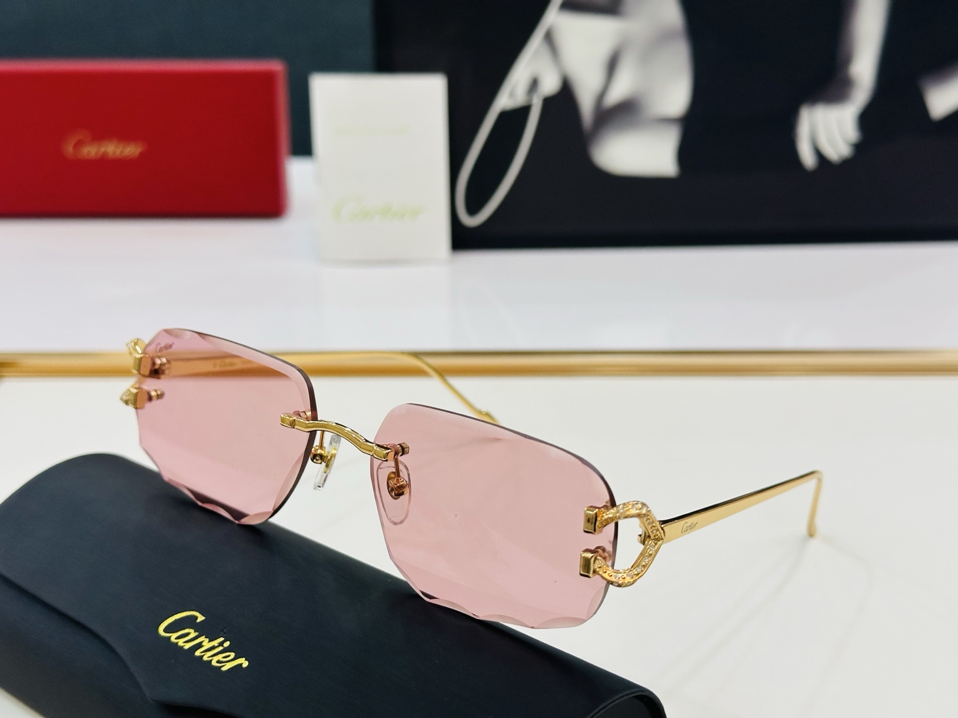 🆕 原版Cartie* 卡家 太阳镜 CT0574S Size：57口18-140 电镀工艺精湛大牌品 