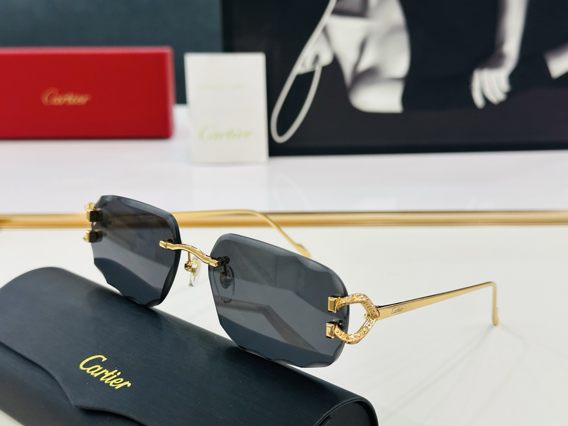 🆕 原版Cartie* 卡家 太阳镜 CT0574S Size：57口18-140 电镀工艺精湛大牌品 