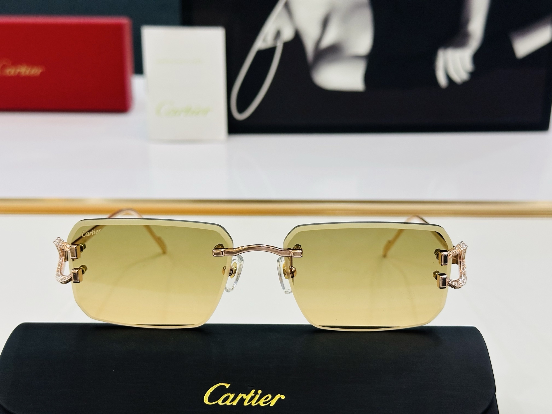 🆕 原版Cartie* 卡家 太阳镜 CT0575S Size：56口17-140 电镀工艺精湛大牌品 
