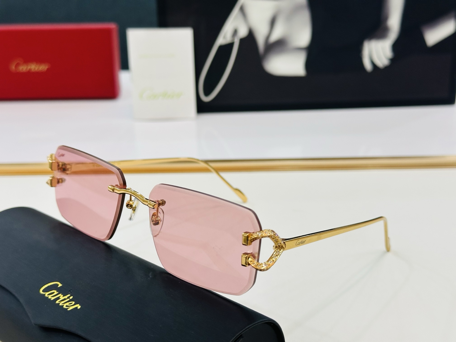 🆕 原版Cartie* 卡家 太阳镜 CT0575S Size：56口17-140 电镀工艺精湛大牌品 
