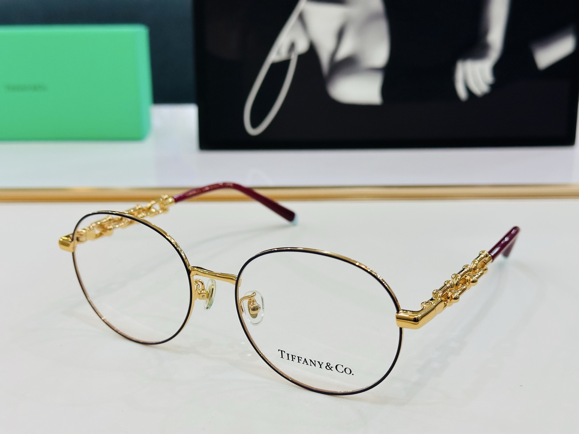 蒂芙家 Tiffany & CO. TF1148D Size：56口18-145  时尚太阳镜架 👍b多