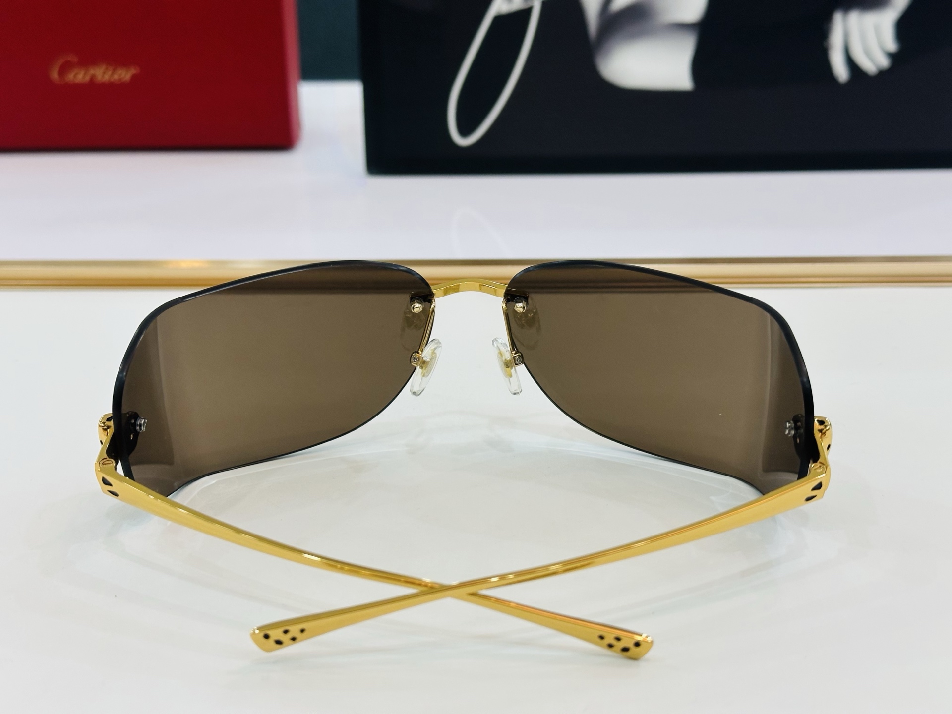 🆕 原版Cartie* 卡家 官网经典款 太阳镜 CT0266S Size：65口15-115 电镀工艺