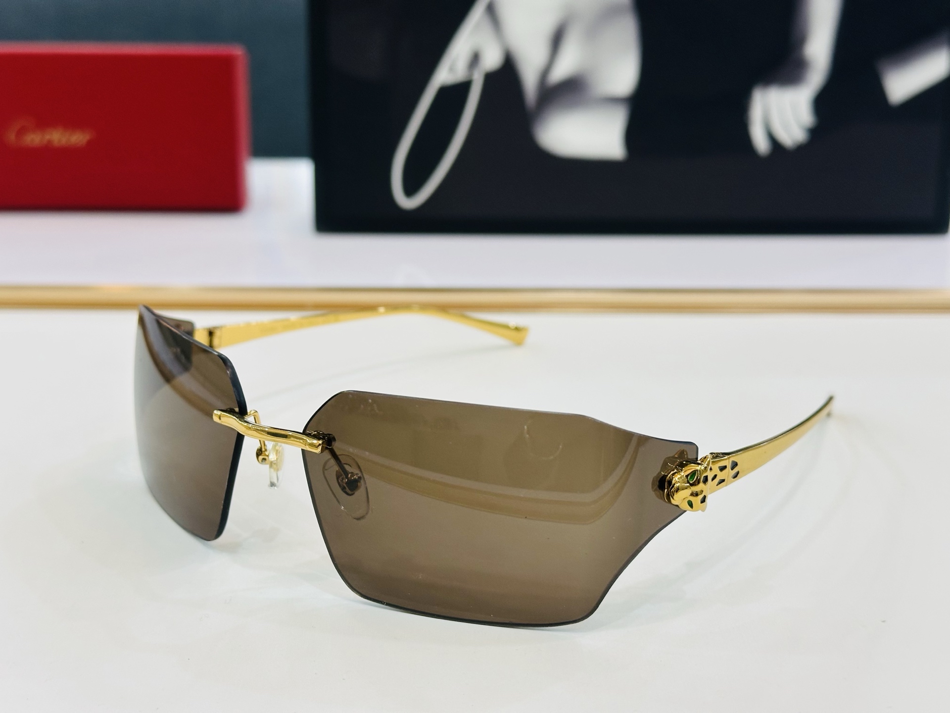 🆕 原版Cartie* 卡家 官网经典款 太阳镜 CT0267S Size：60口15-115 电镀工艺