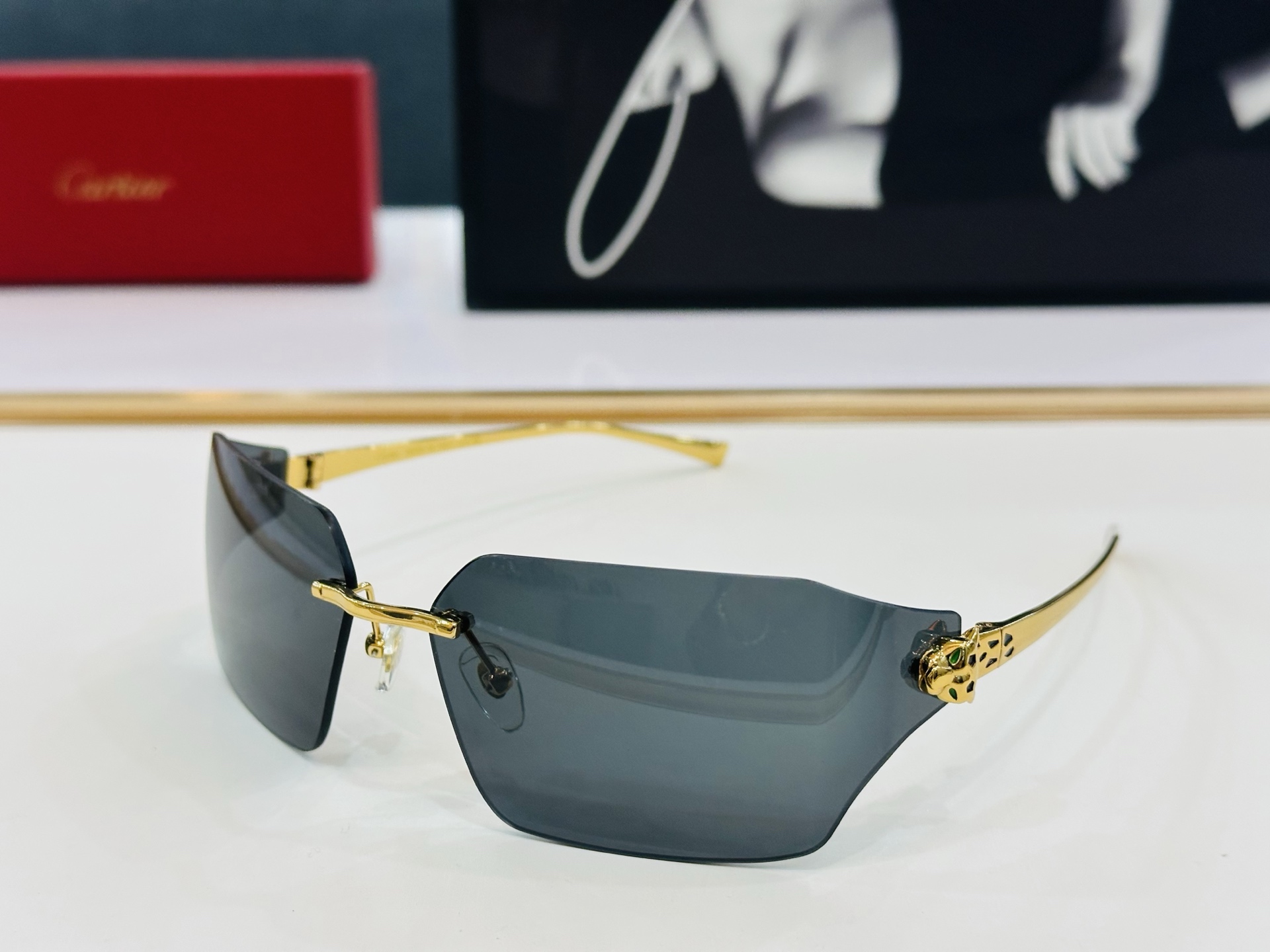 🆕 原版Cartie* 卡家 官网经典款 太阳镜 CT0267S Size：60口15-115 电镀工艺