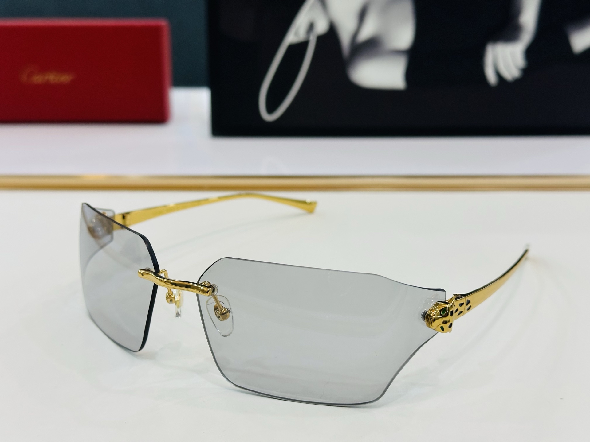 🆕 原版Cartie* 卡家 官网经典款 太阳镜 CT0267S Size：60口15-115 电镀工艺