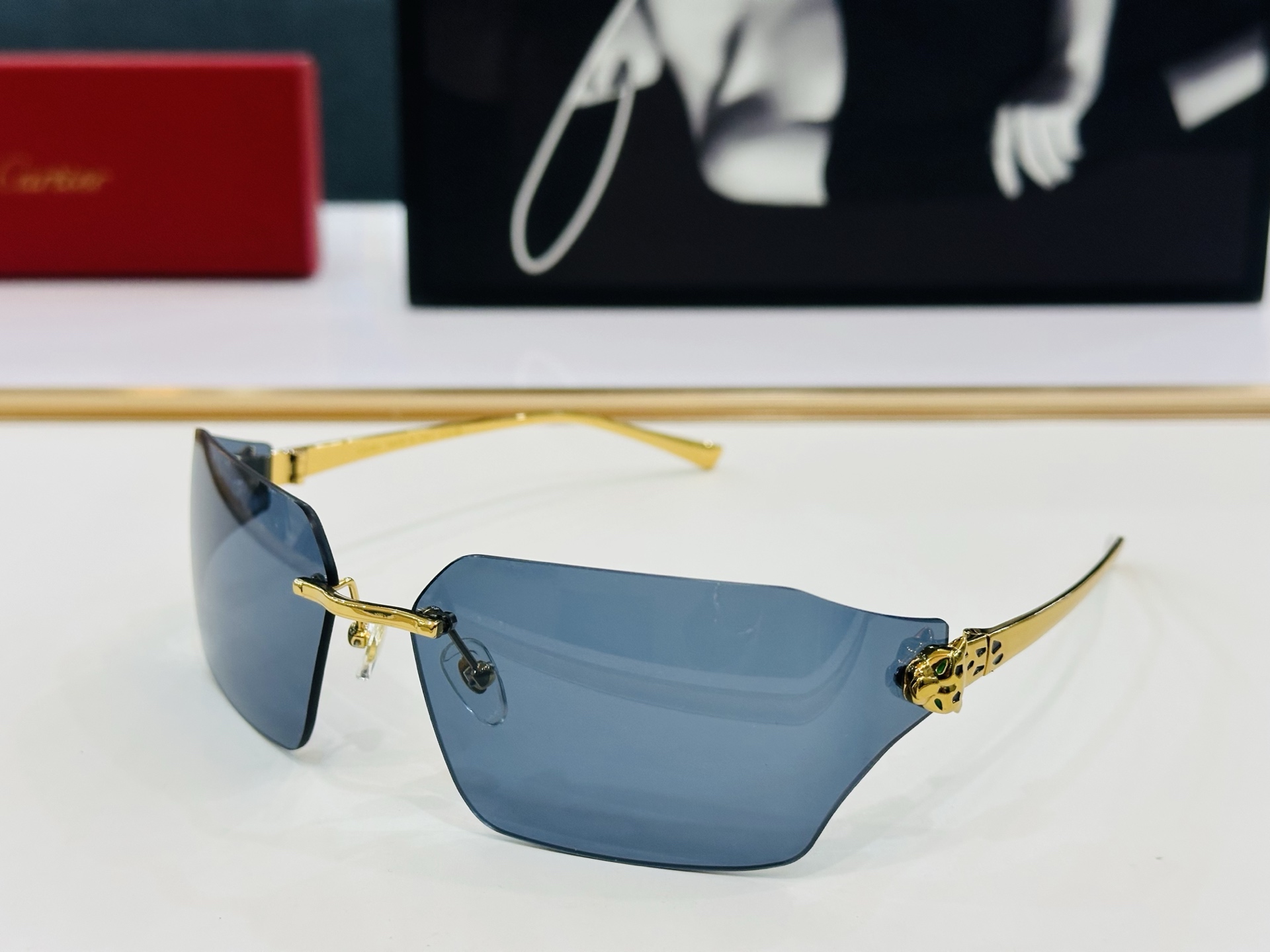 🆕 原版Cartie* 卡家 官网经典款 太阳镜 CT0267S Size：60口15-115 电镀工艺
