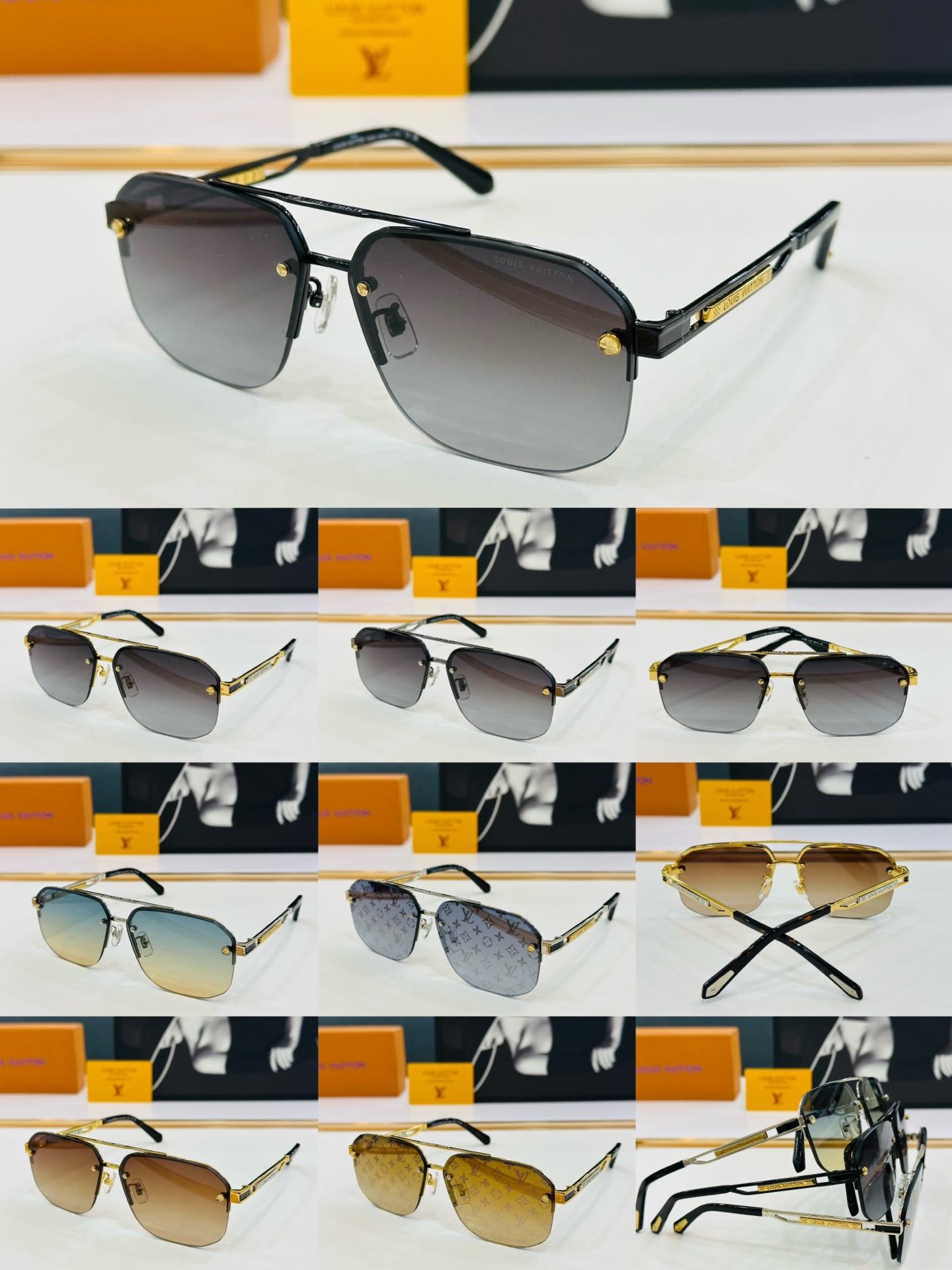 路易家 🎩Z1305  Size：62口13-145 充满活力的 展现独特个性🌟展现大气的你 q高品质 