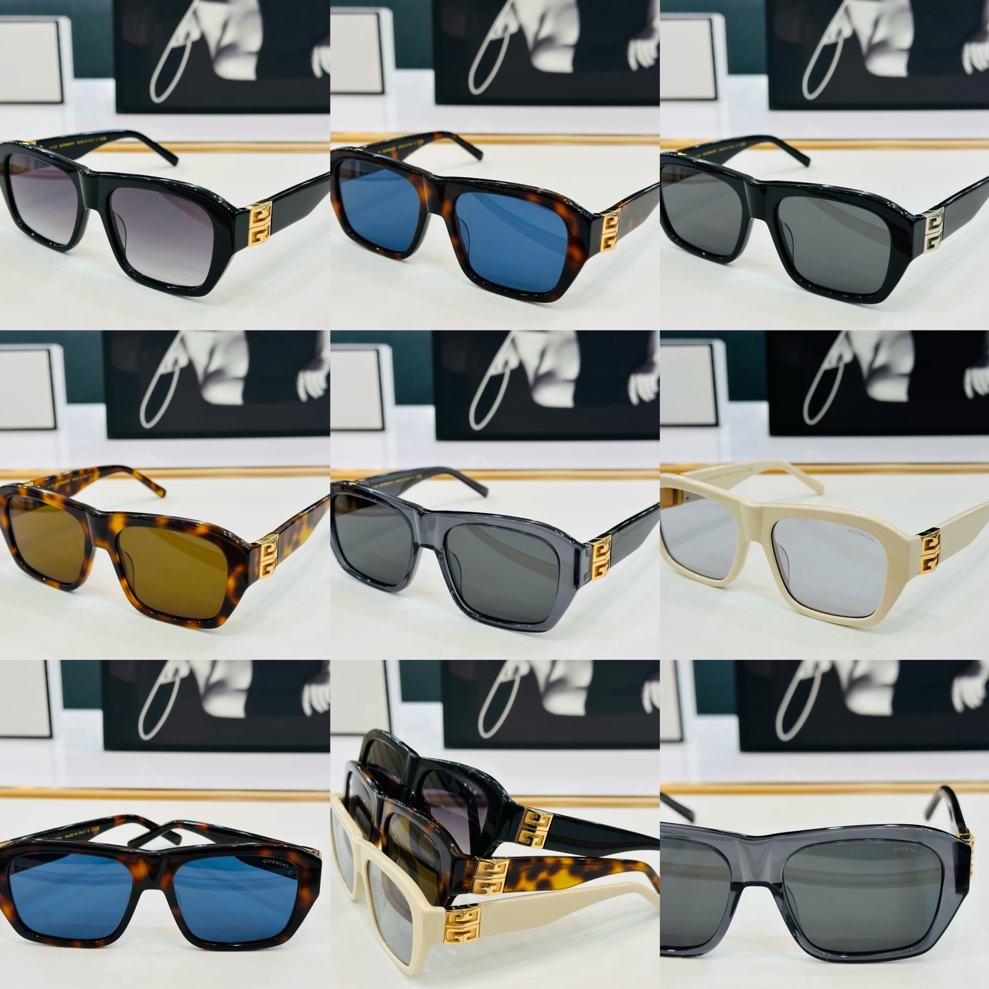 Givench* 纪凡家 GV40036U Size：56口17-135   原单 👍👍细节做工精细 b