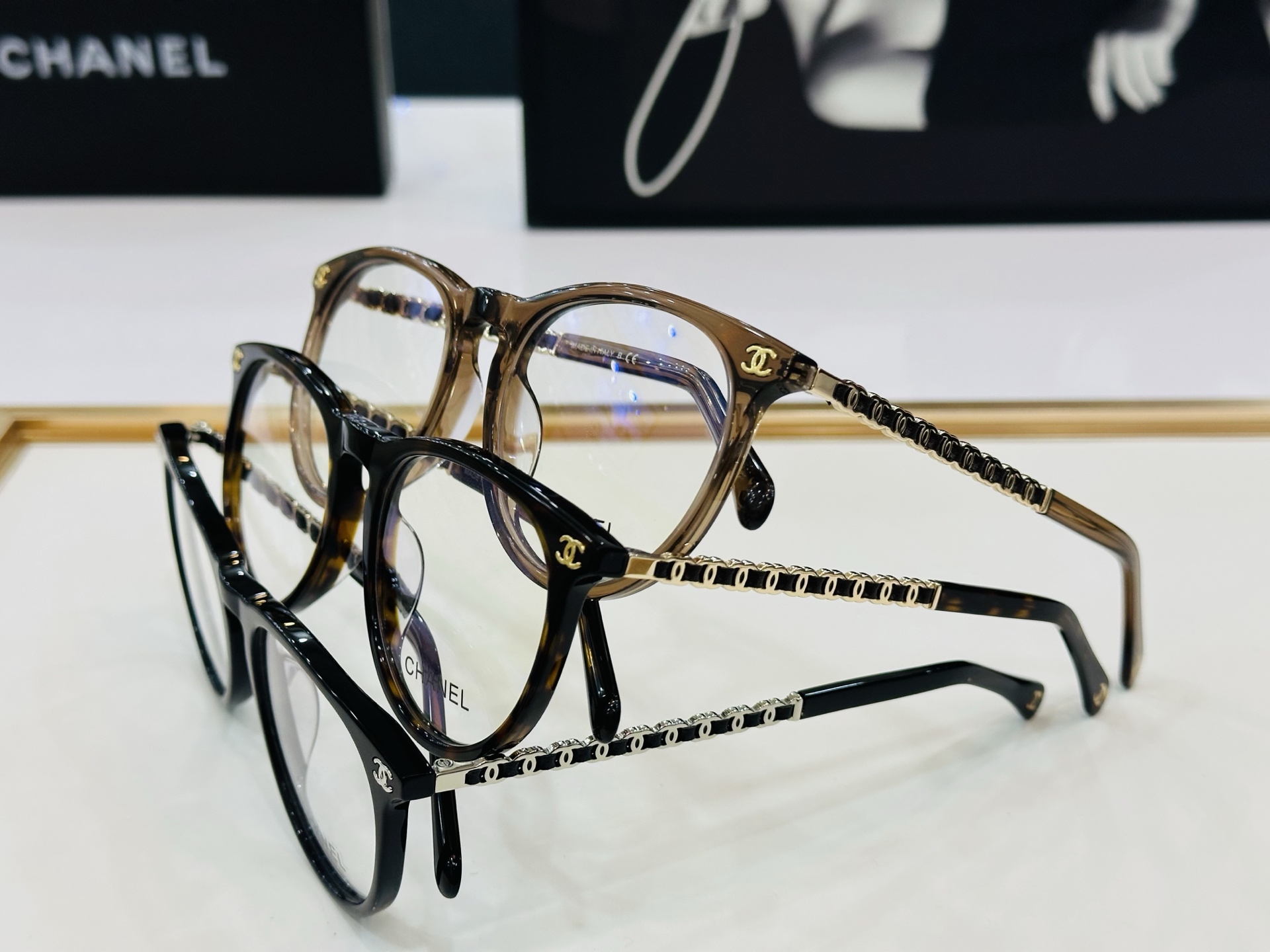 🆕 【CHANE*/香家】MODELCH3486 size：52口19-145 💅🏻💓B 配光镜 