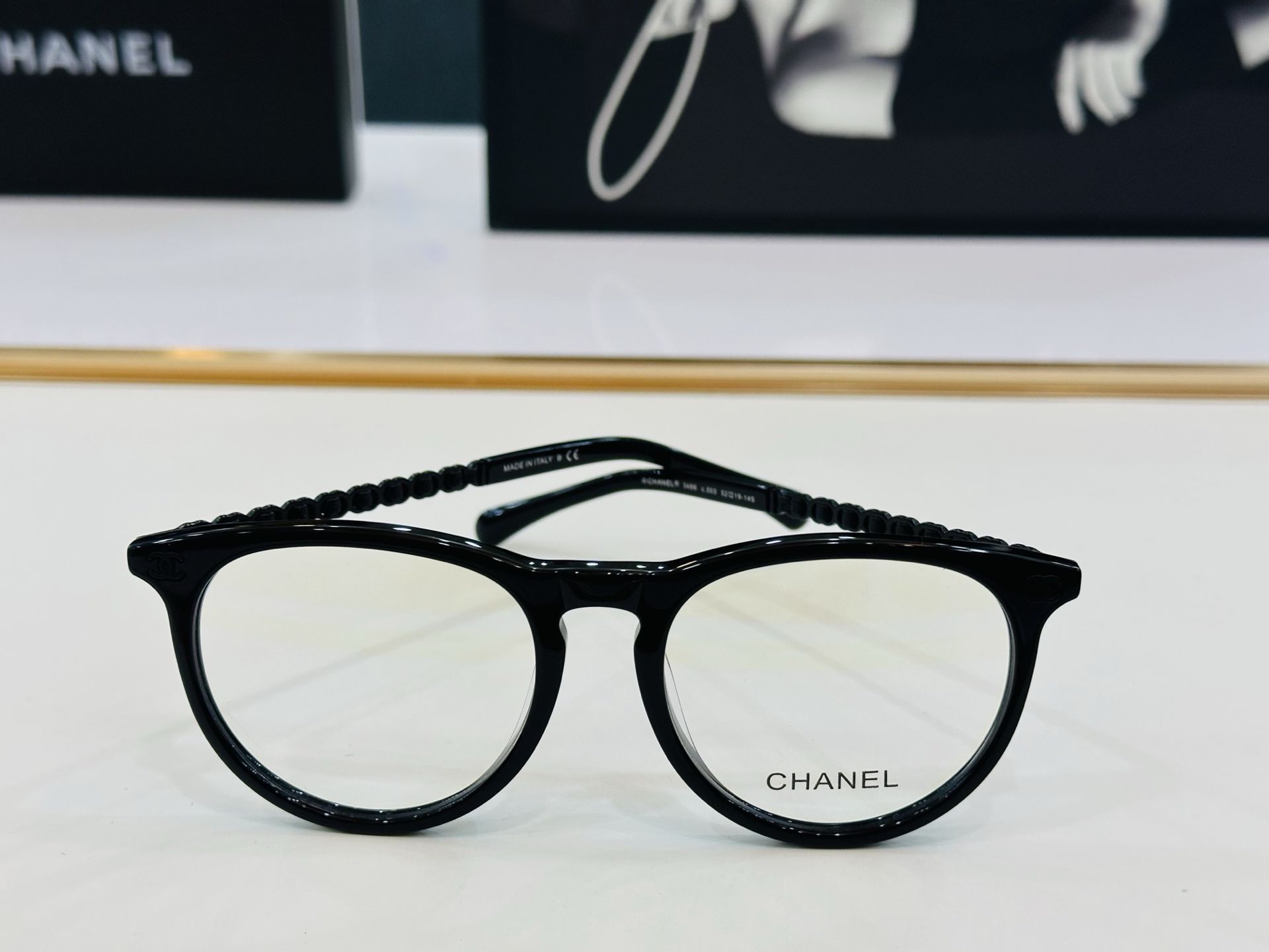 🆕 【CHANE*/香家】MODELCH3486 size：52口19-145 💅🏻💓B 配光镜 