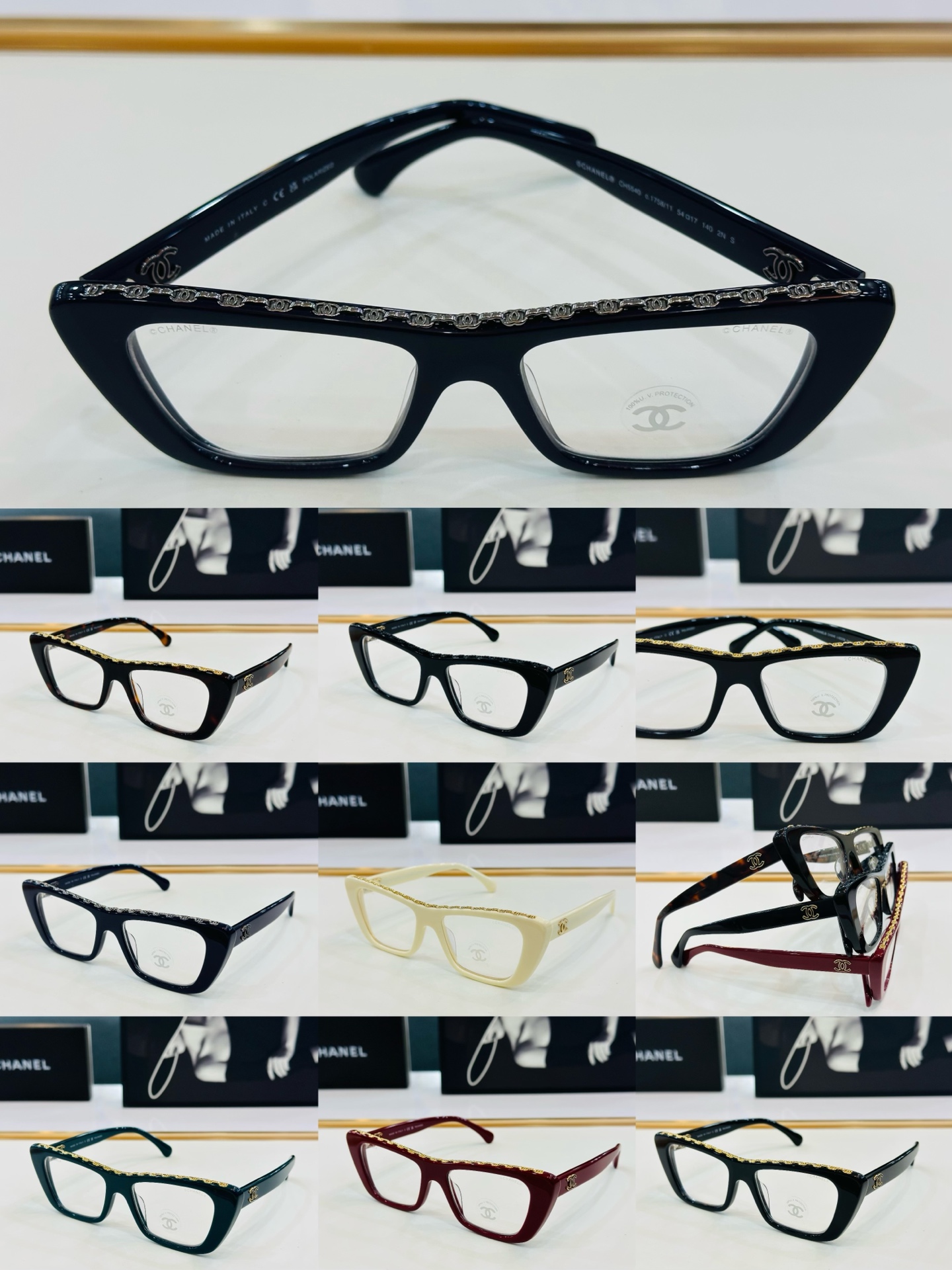 【CHANE*/香家】MODEL CH5540   Size：54口17-140 💅🏻☝👓完美品质 一💋