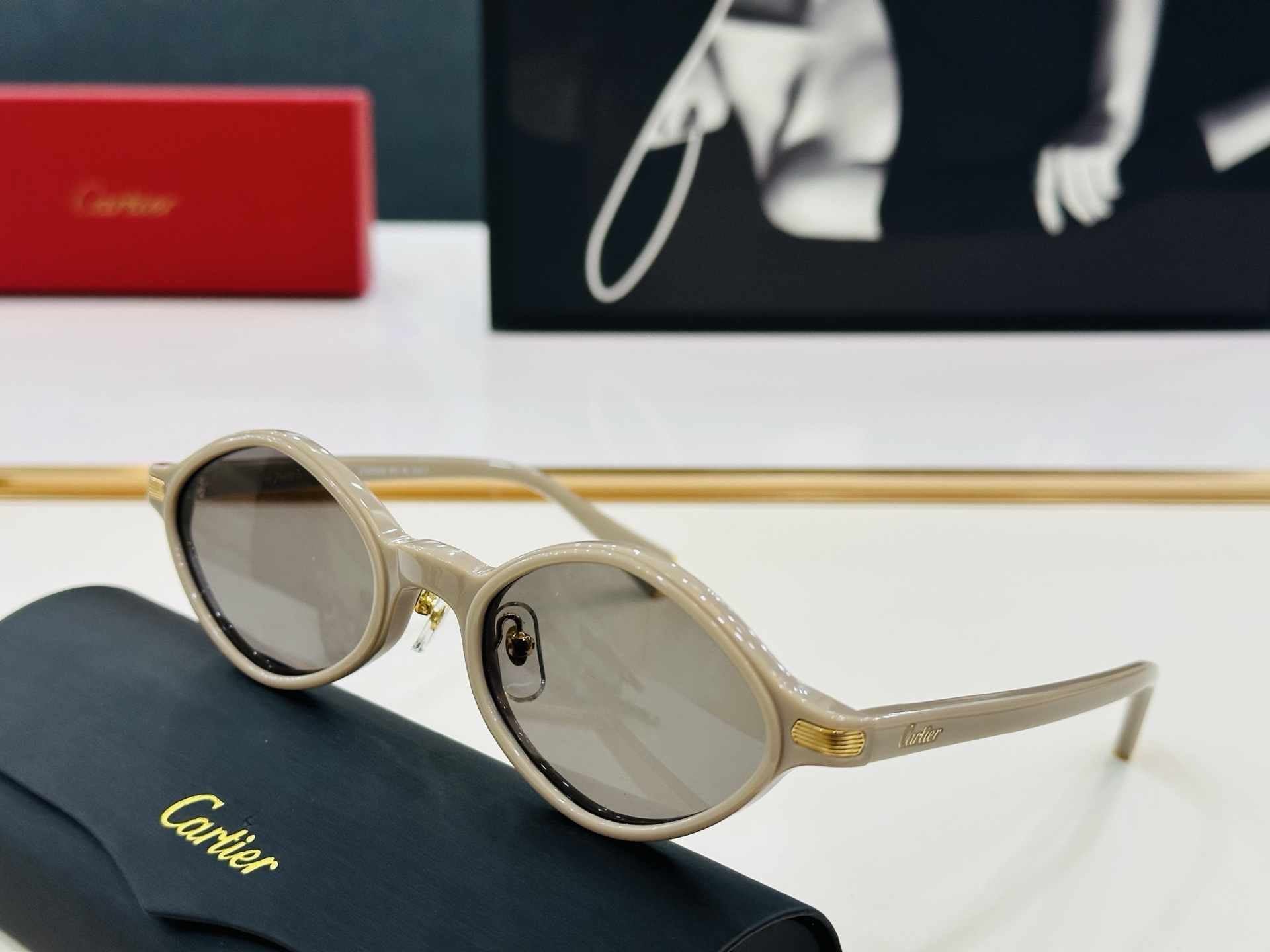 Cartie* 卡家 太阳镜 CT0540S Size：55口20-145 电镀工艺精湛气质十足！CC男