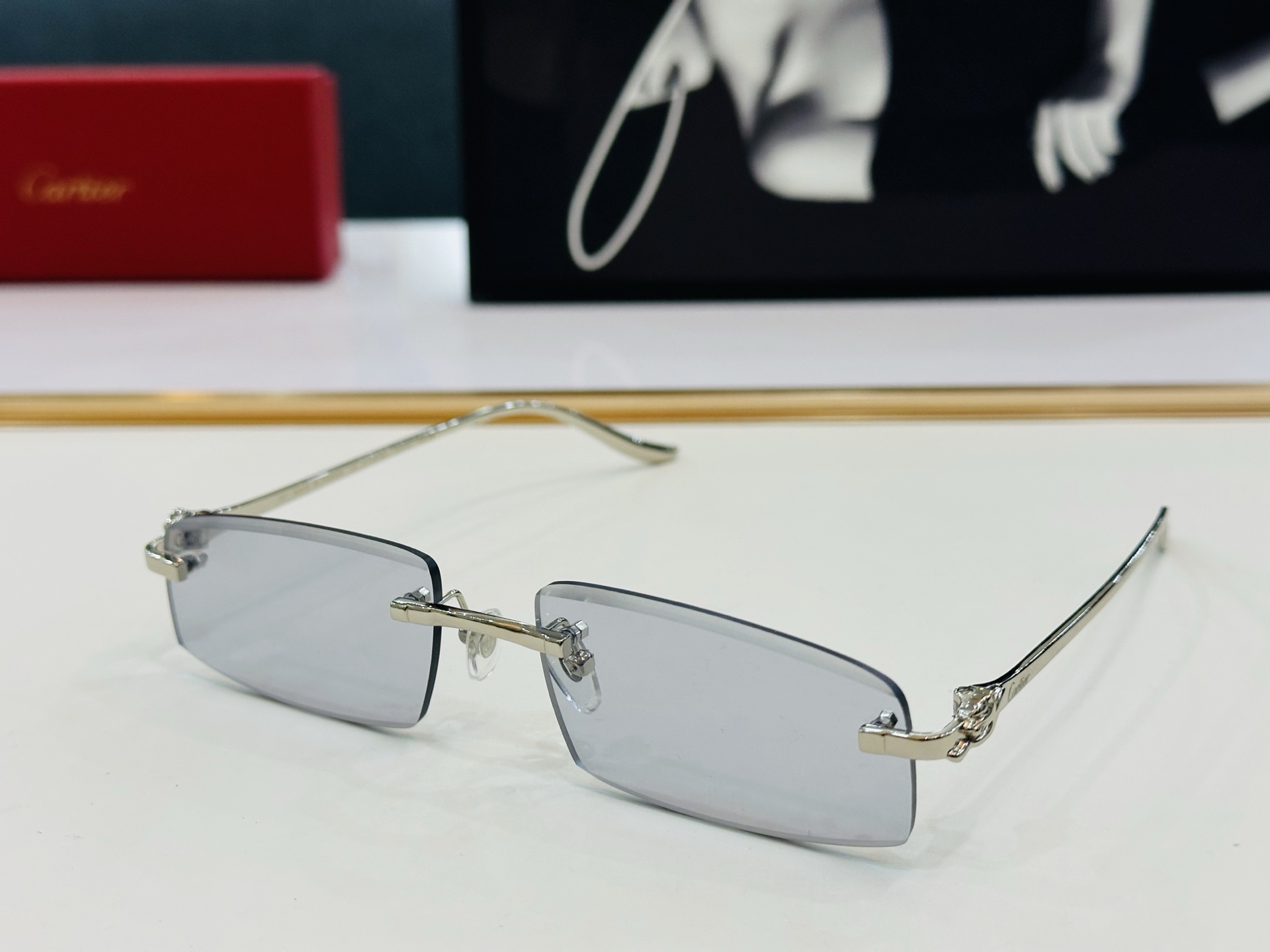 🆕 原版Cartie* 卡家 官网经典款 太阳镜 CT0505S Size：58口18-137  电镀工