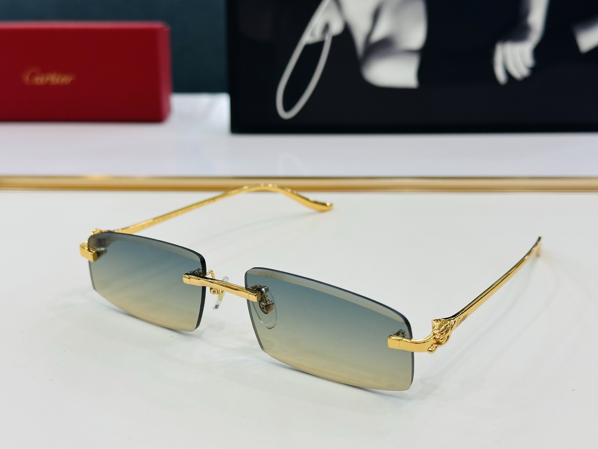 🆕 原版Cartie* 卡家 官网经典款 太阳镜 CT0505S Size：58口18-137  电镀工
