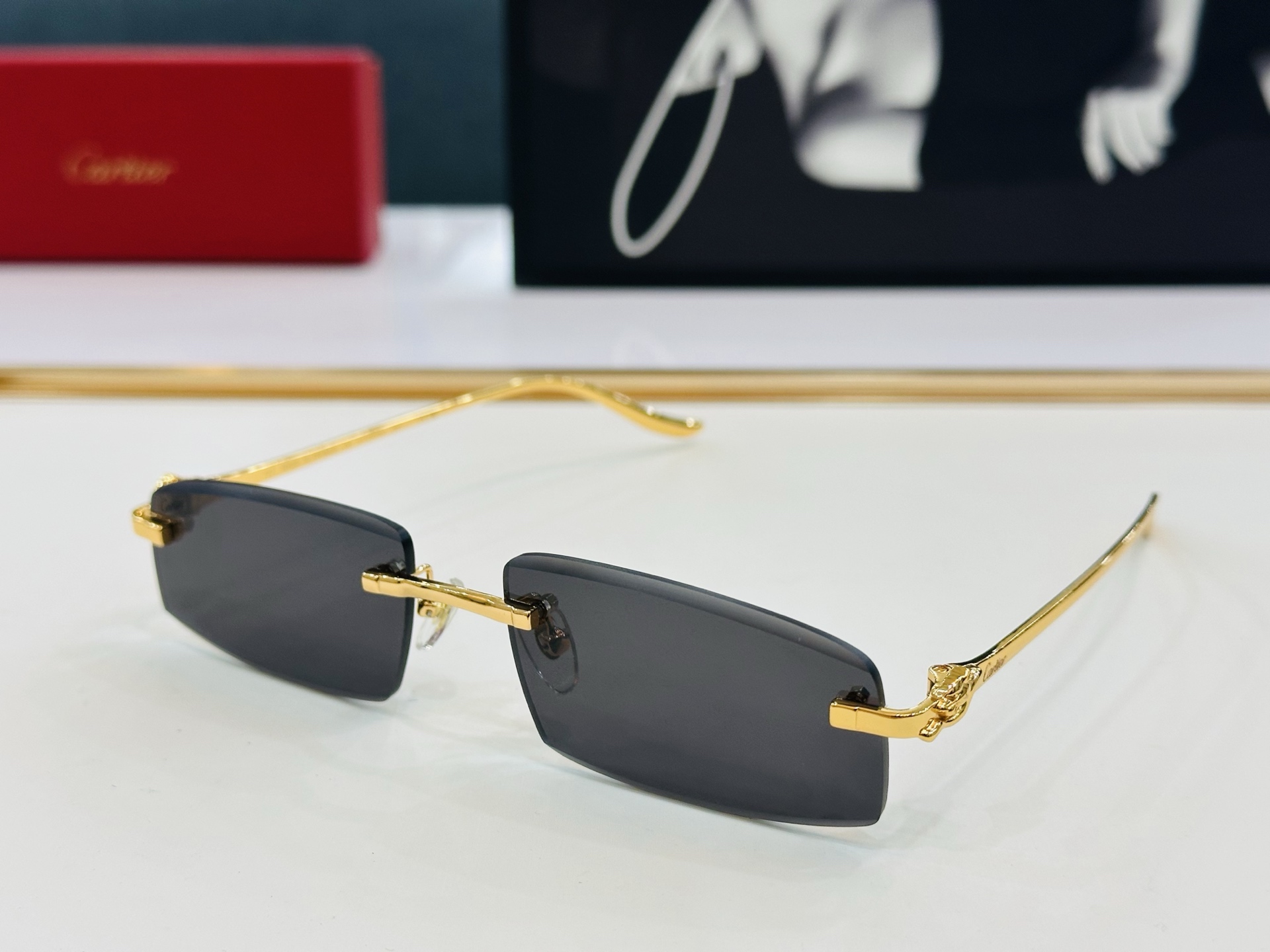 🆕 原版Cartie* 卡家 官网经典款 太阳镜 CT0505S Size：58口18-137  电镀工