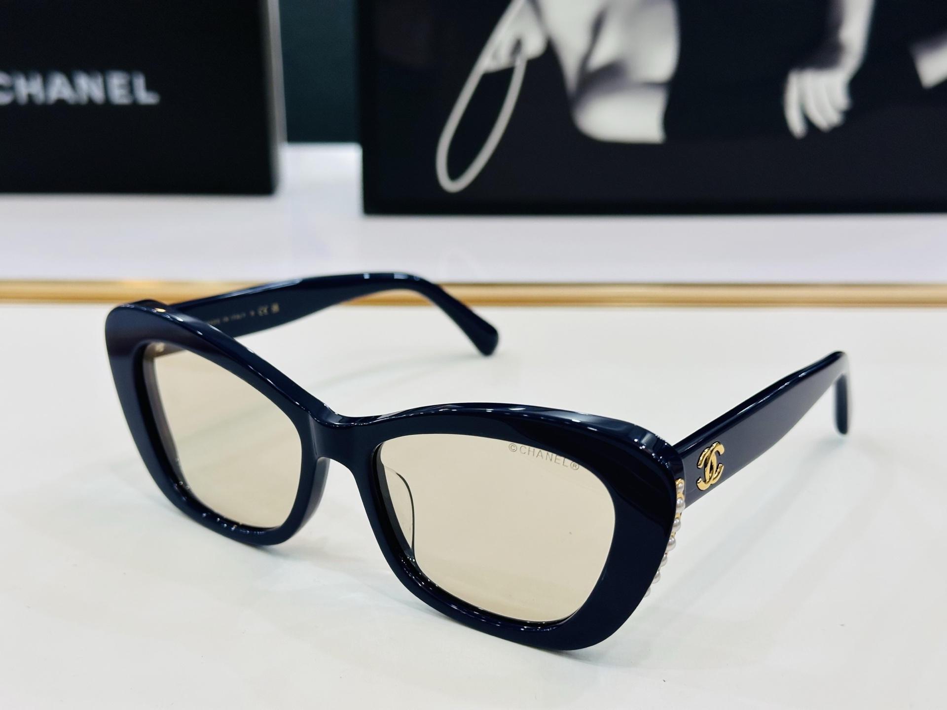 CHANE*香家  CH5481 SIZE：55口18-140潮流爆款 太阳镜 😍😍立体感十足 高品质 