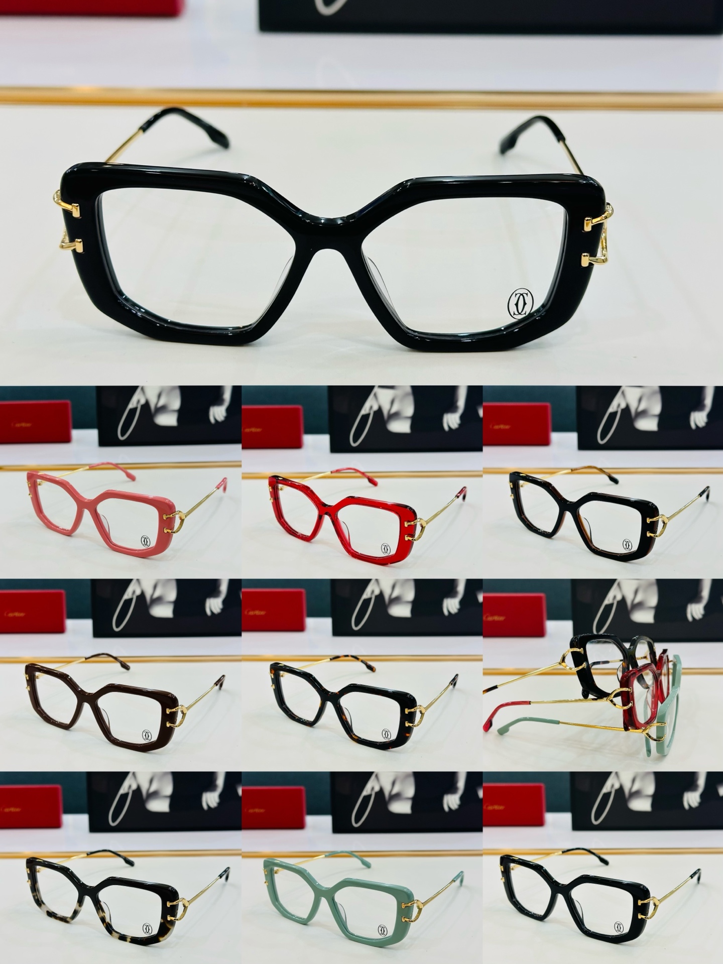 Cartier-卡家 ✨CT0531S  Size：54口19-145 不挑脸型 简约大气 时尚休闲 👌