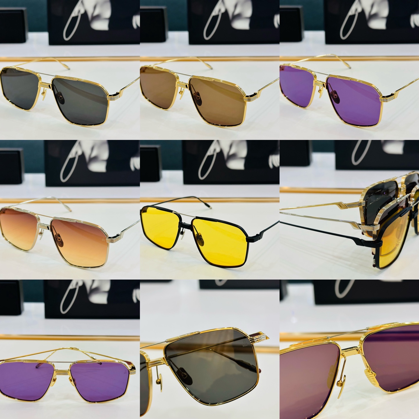 JACQUES MARIE JAGGER 日本手工眼镜 镜框採用上板材打造出  SIZE：51口23-1
