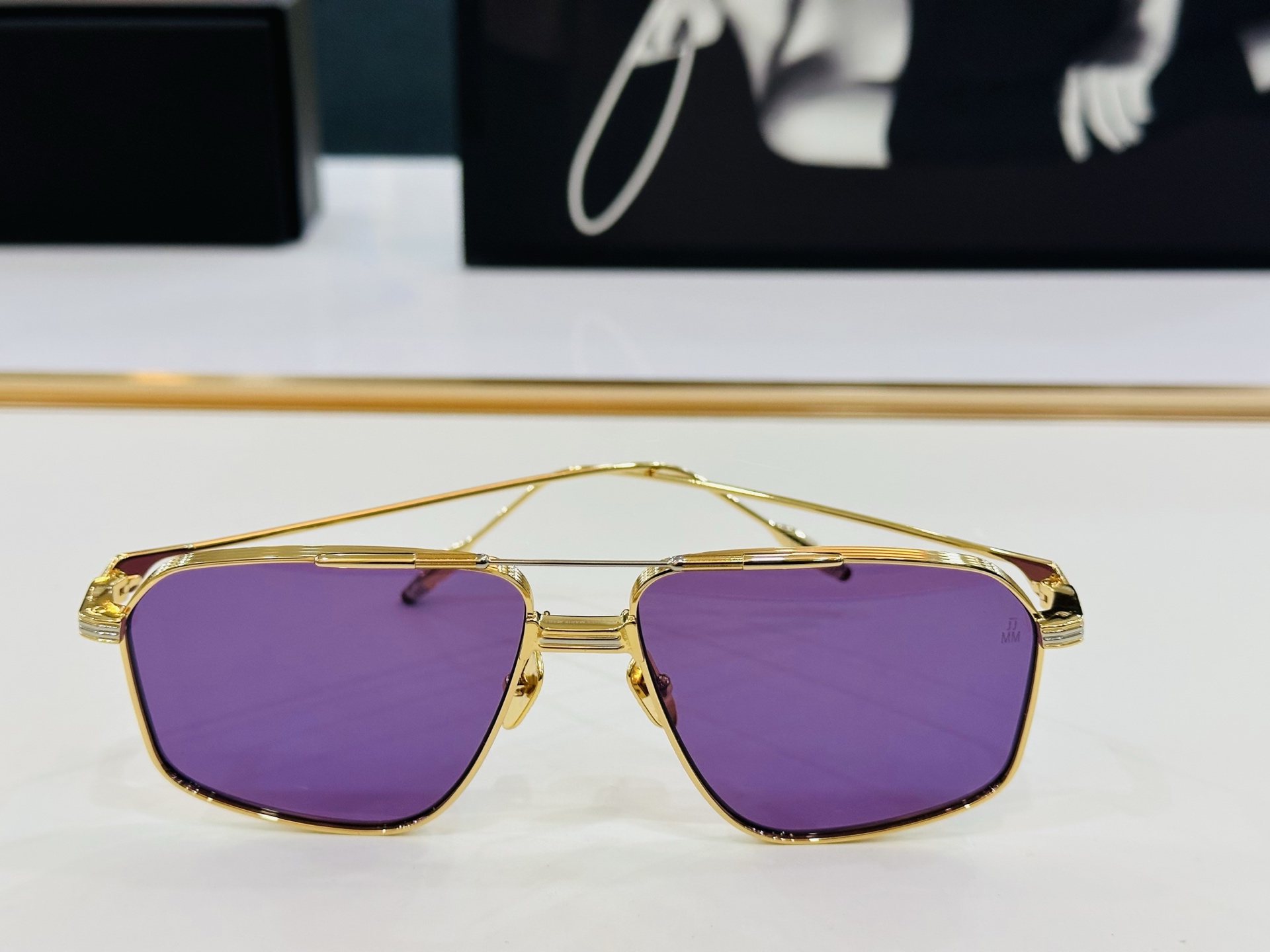 JACQUES MARIE JAGGER 日本手工眼镜 镜框採用上板材打造出  SIZE：51口23-1