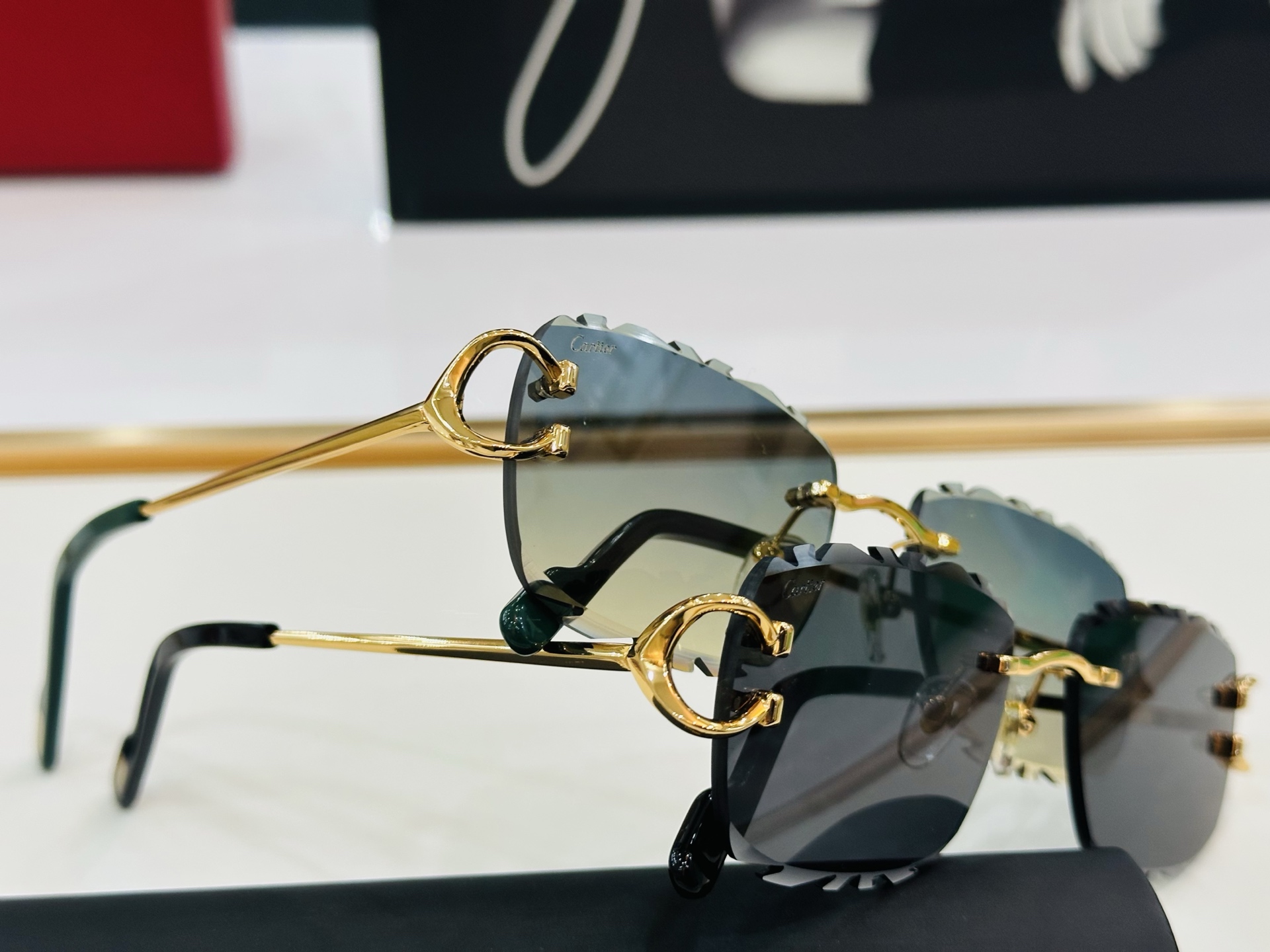 🆕 原版Cartie* 卡家 官网经典款 太阳镜 CT0595S Size：58口17-142  电镀工