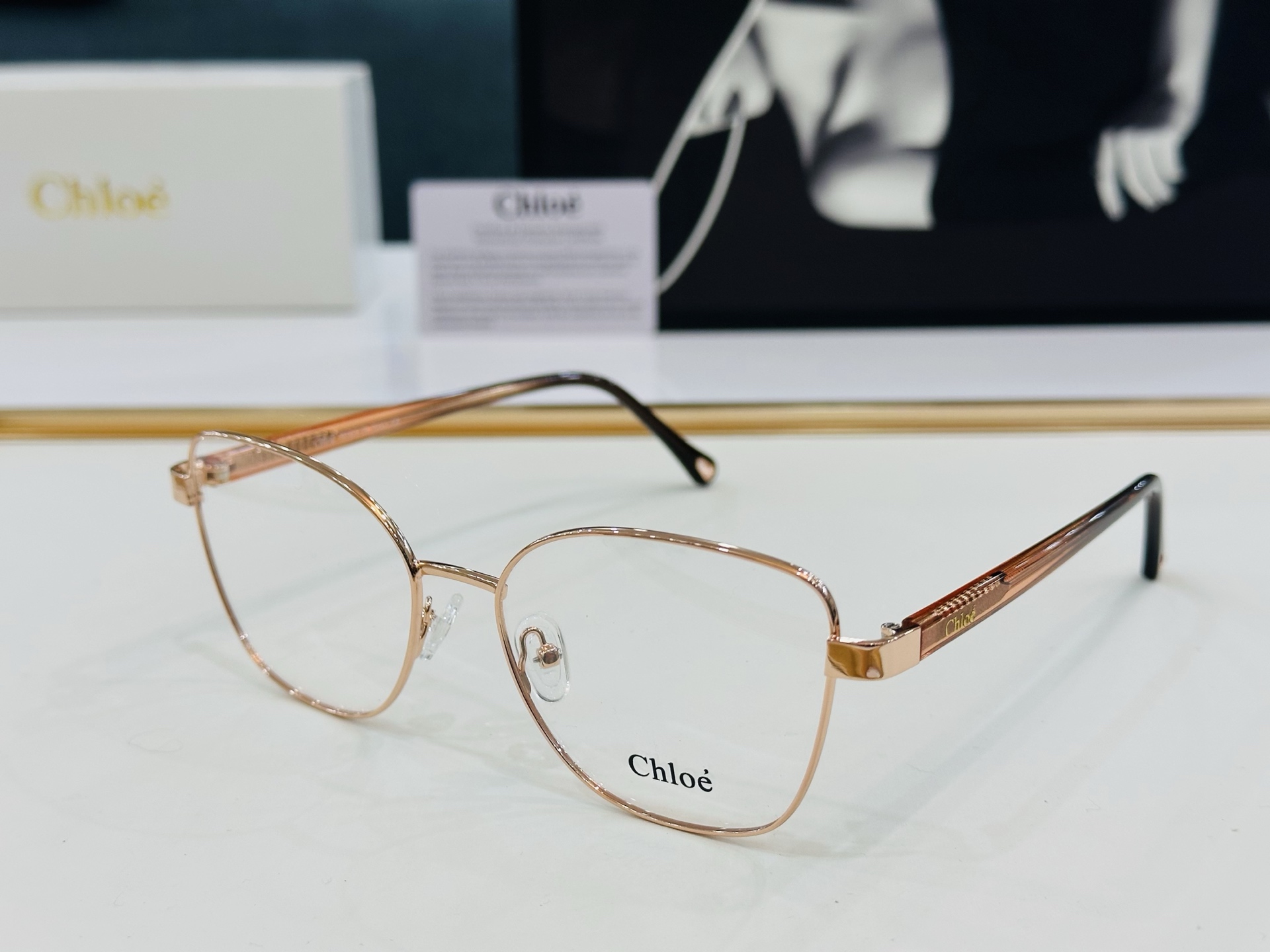 CHLOE 克罗伊 CH0247 Size：55口17-145 简单大方 📨🏖 独特个性设计 网红心头爱