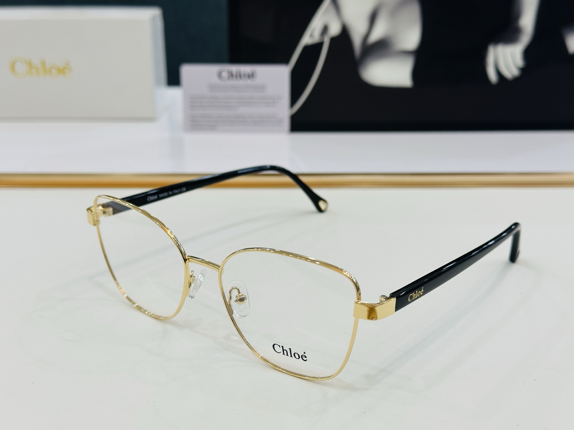 CHLOE 克罗伊 CH0247 Size：55口17-145 简单大方 📨🏖 独特个性设计 网红心头爱