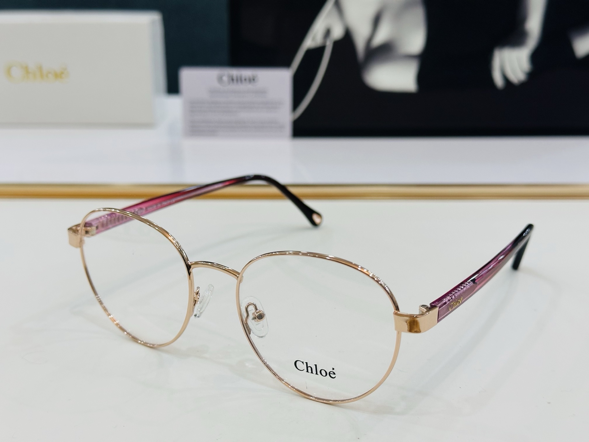 CHLOE 克罗伊 CH0269O  Size：53口18-145 简单大方 📨🏖 独特个性设计 网红心