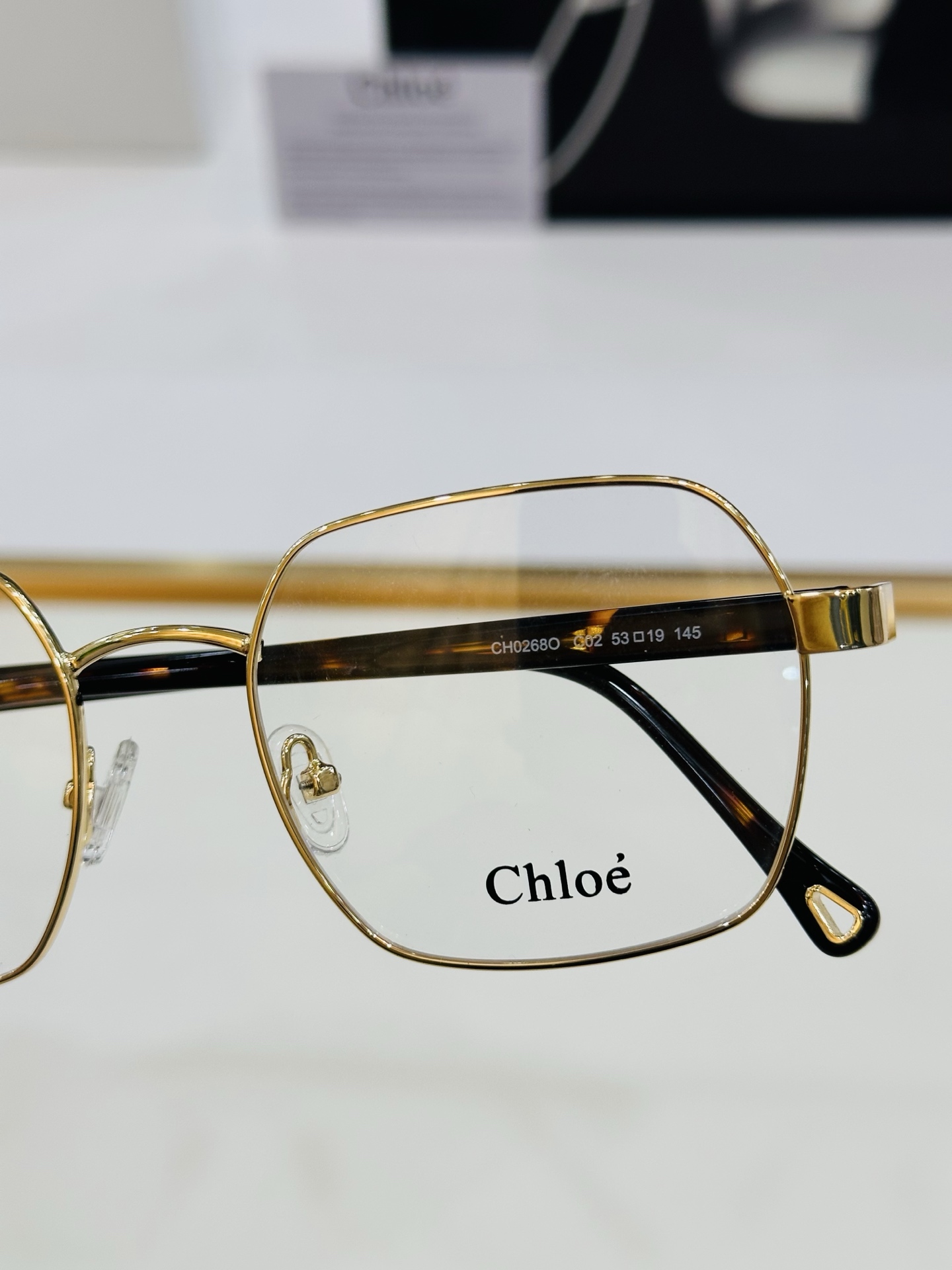 CHLOE 克罗伊 CH0268O Size：53口19-145 简单大方 📨🏖 独特个性设计 网红心头