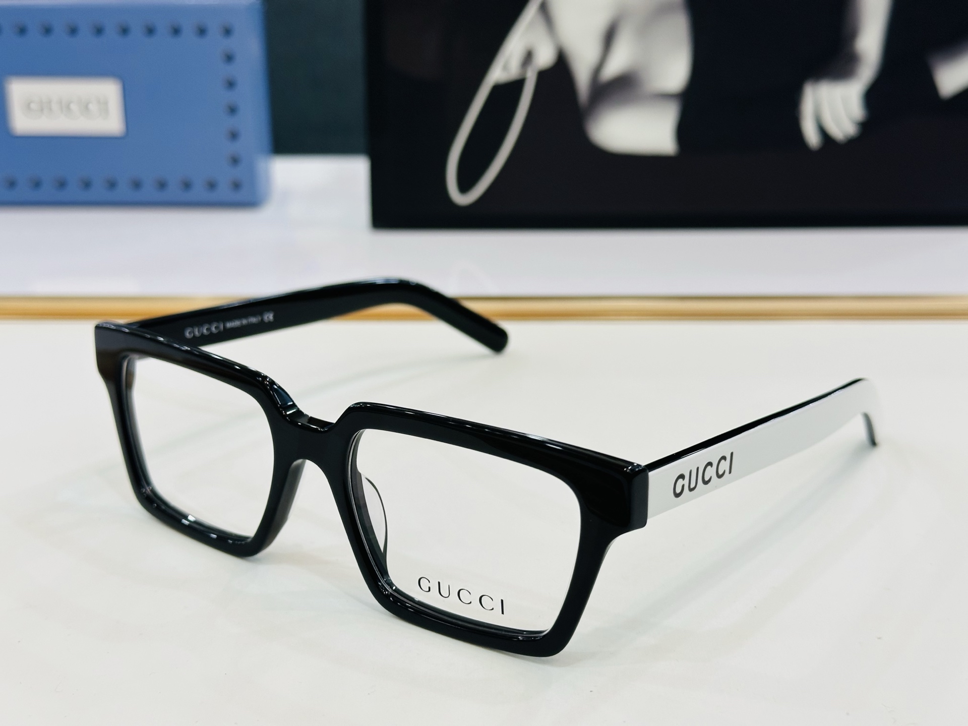 🆕 👏👏GUCC*👍古家GG1725 Size：53口15-145 搭配镜框🔝Z❤配光架 