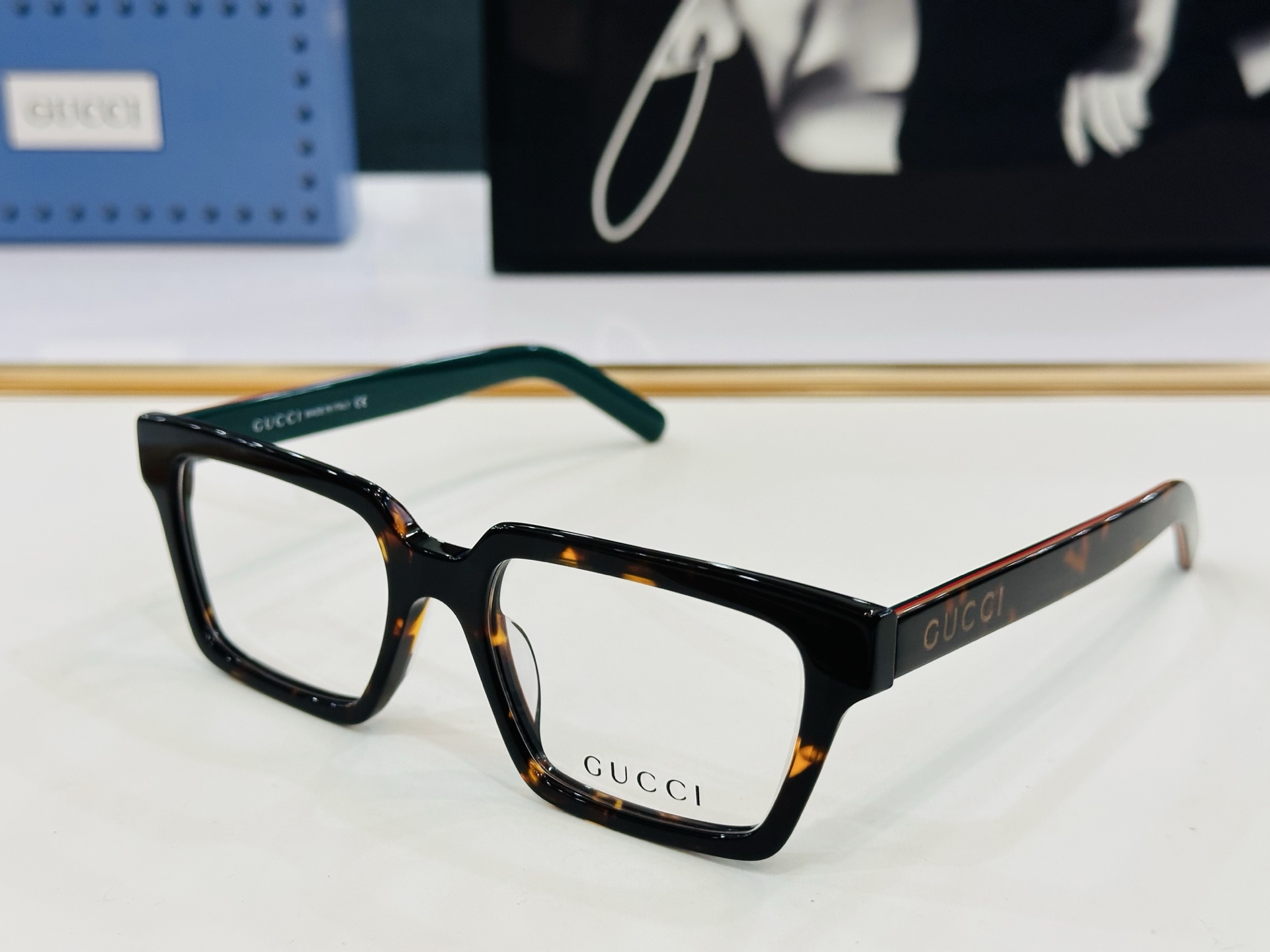 🆕 👏👏GUCC*👍古家GG1725 Size：53口15-145 搭配镜框🔝Z❤配光架 