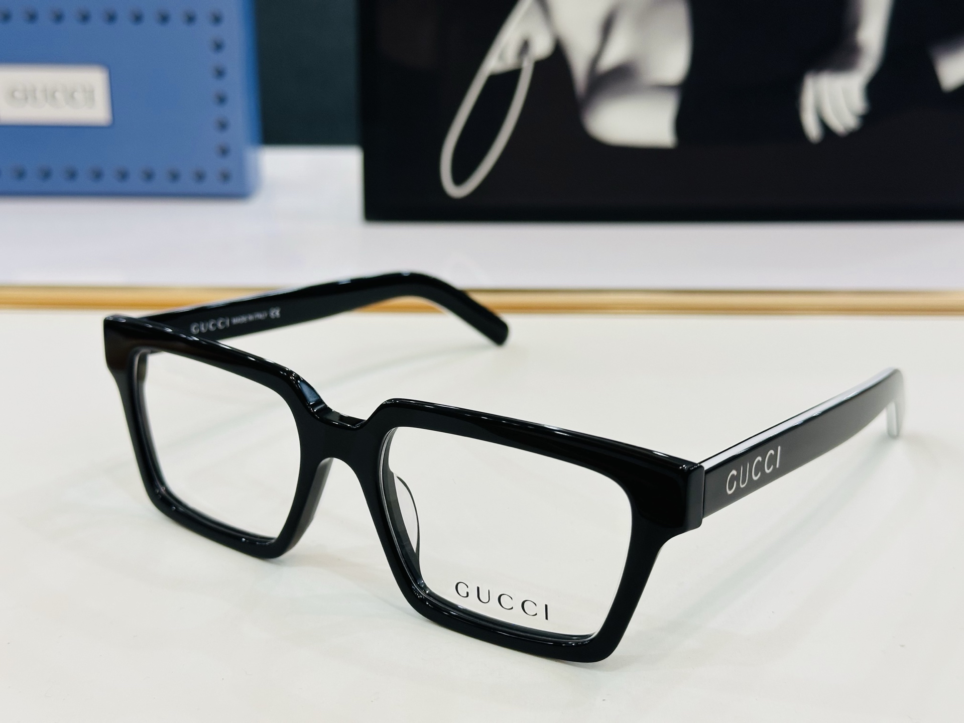 🆕 👏👏GUCC*👍古家GG1725 Size：53口15-145 搭配镜框🔝Z❤配光架 