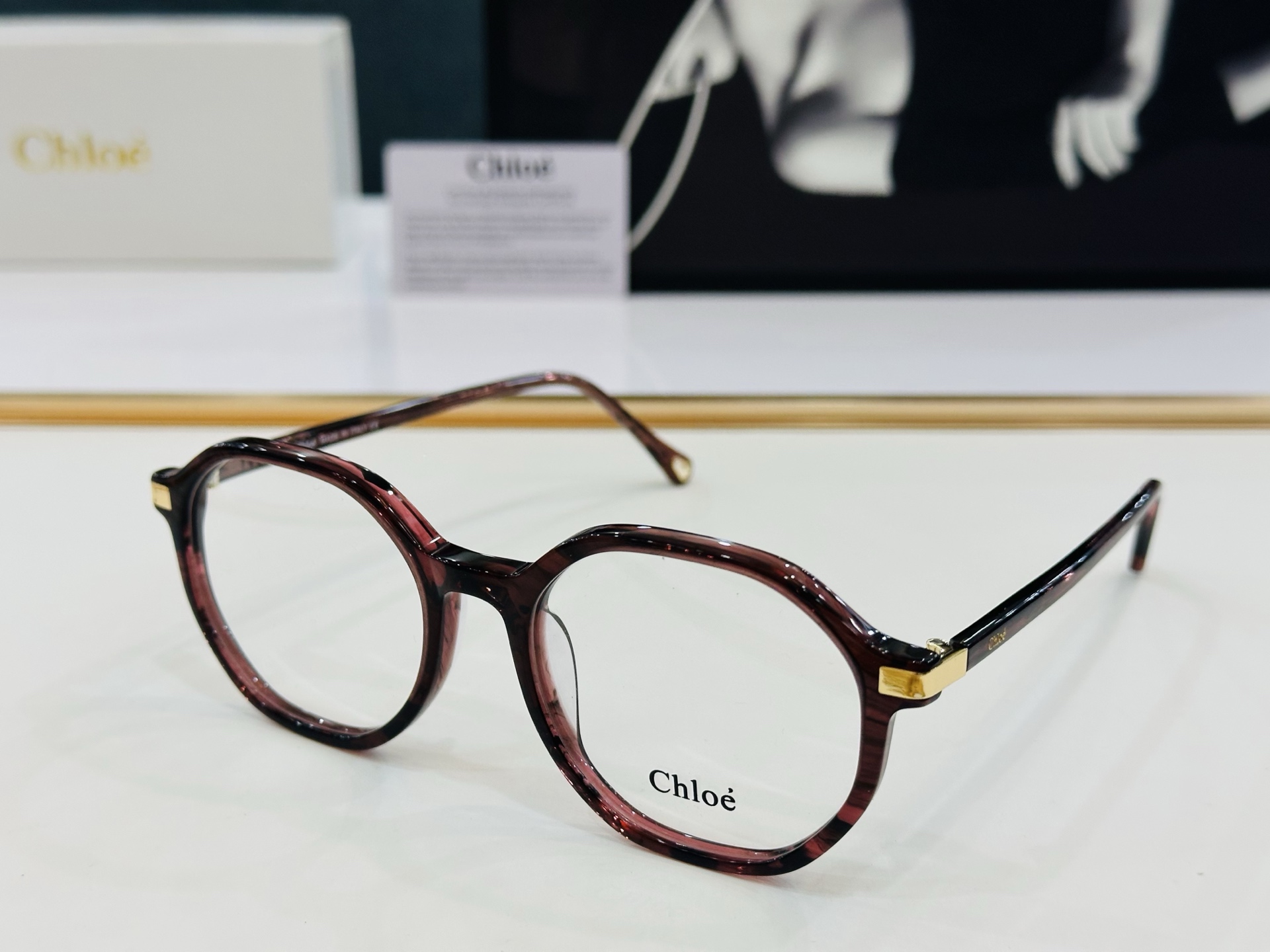 CHLOE 克罗伊 CH0249OA Size：53口19-145 简单大方 📨🏖 独特个性设计 网红心