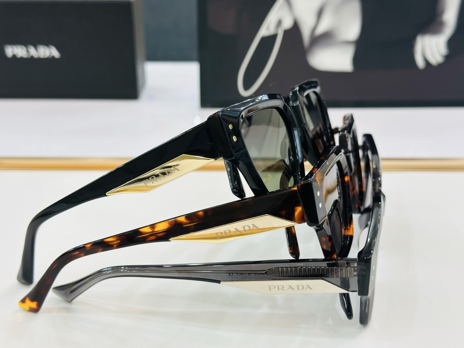 🔺PRAD*🔻普家 PRA80-S Size：51口22-145 眼镜系列堪称精湛制作 彰显独特个性 e