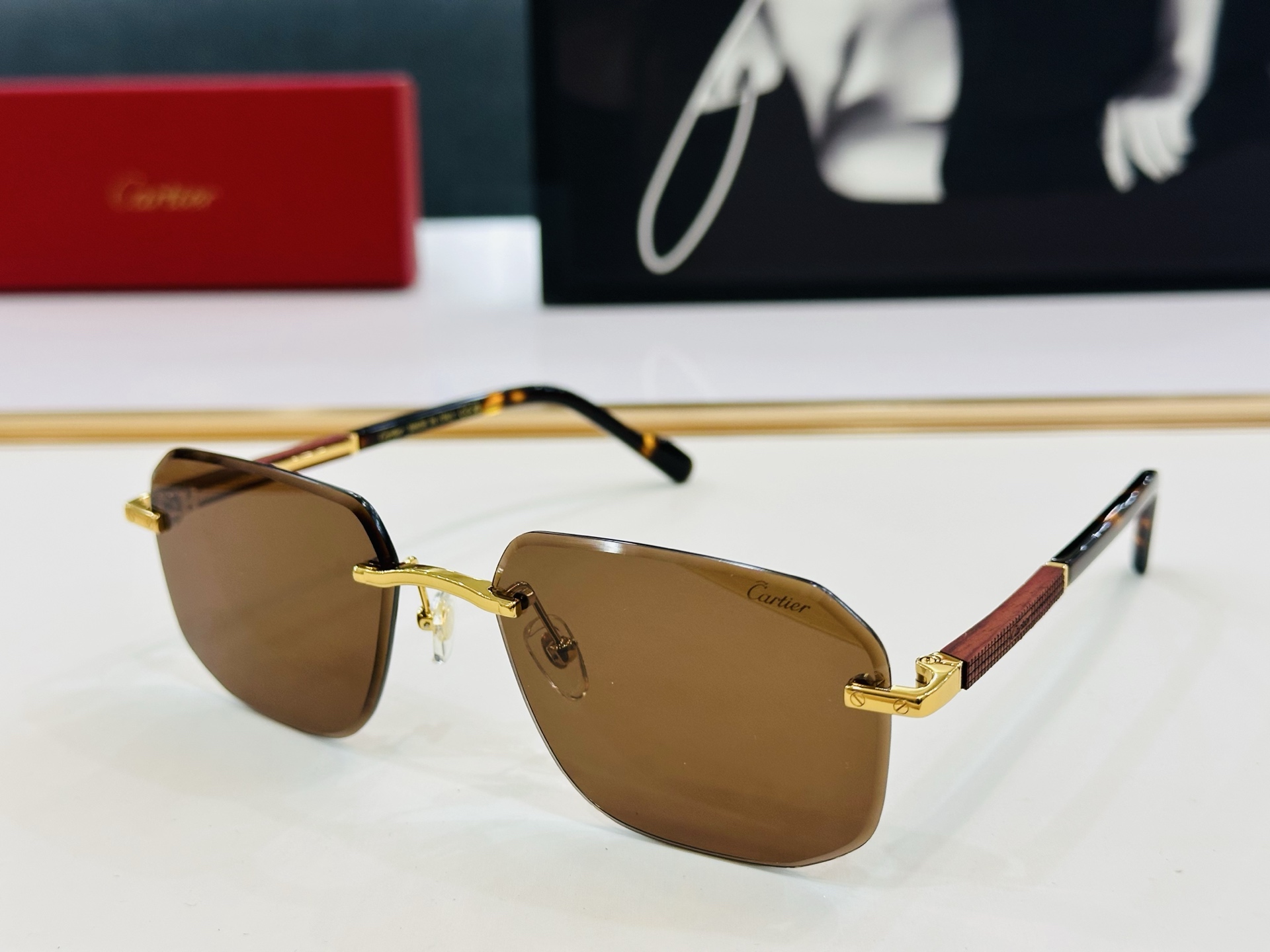 新款 Cartier 卡家 MODEL CT0481S Size：60口18-140 高品质 品牌标志性