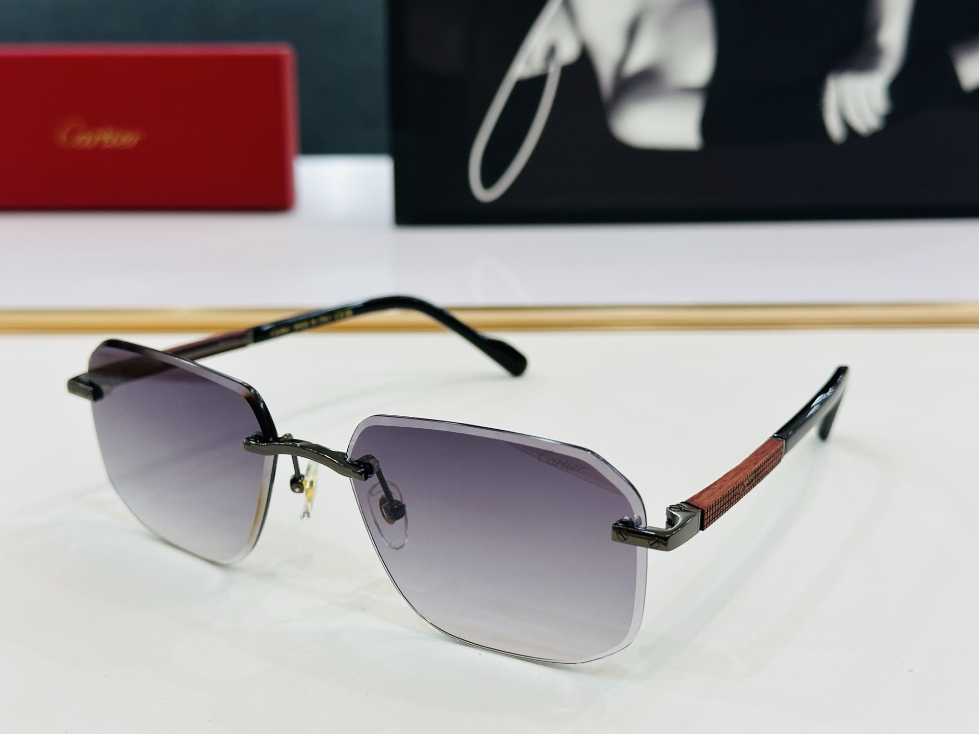 新款 Cartier 卡家 MODEL CT0481S Size：60口18-140 高品质 品牌标志性