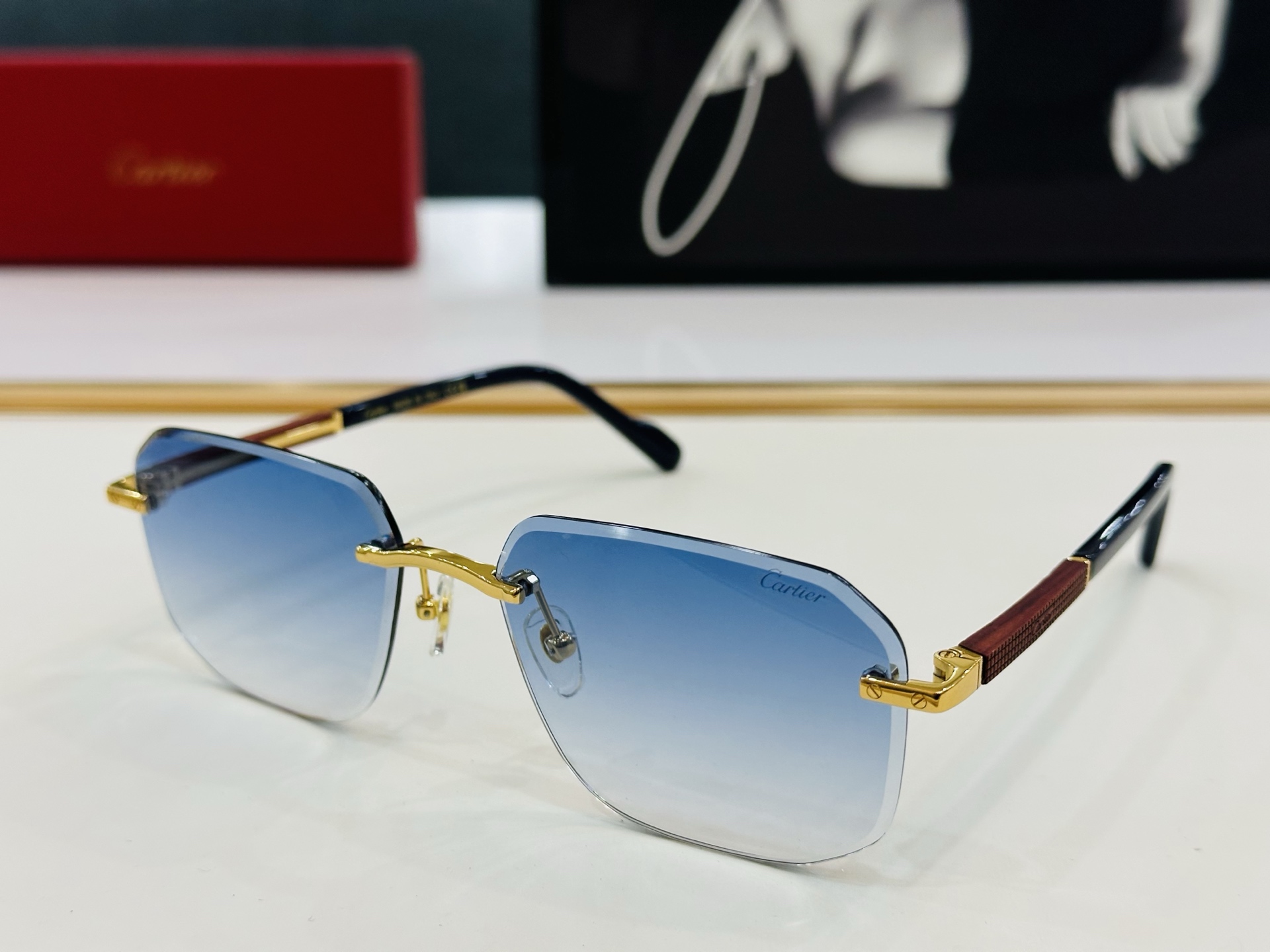 新款 Cartier 卡家 MODEL CT0481S Size：60口18-140 高品质 品牌标志性