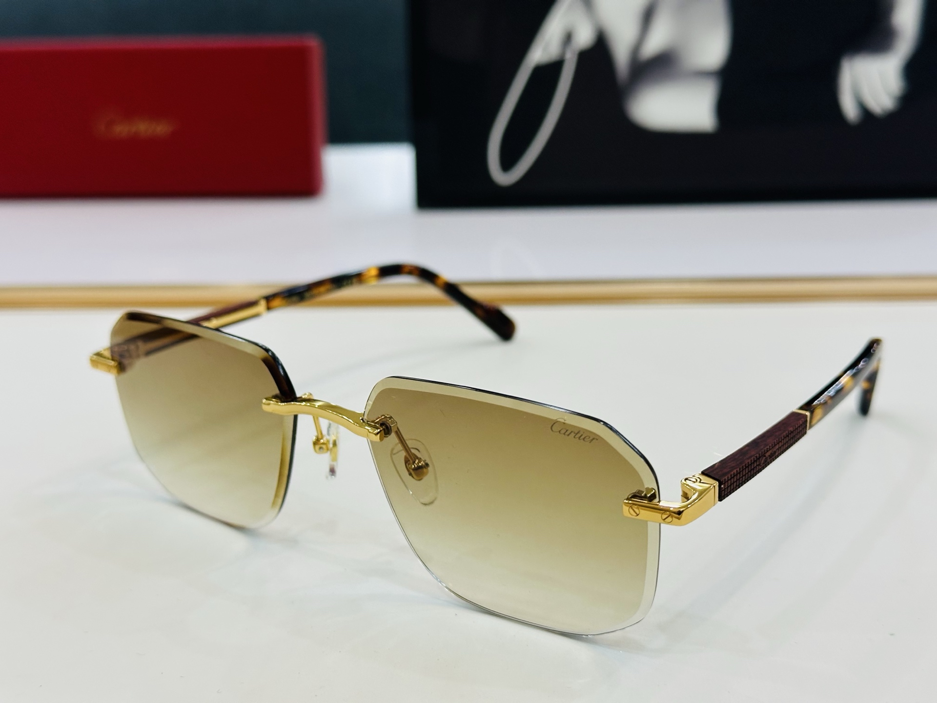 新款 Cartier 卡家 MODEL CT0481S Size：60口18-140 高品质 品牌标志性