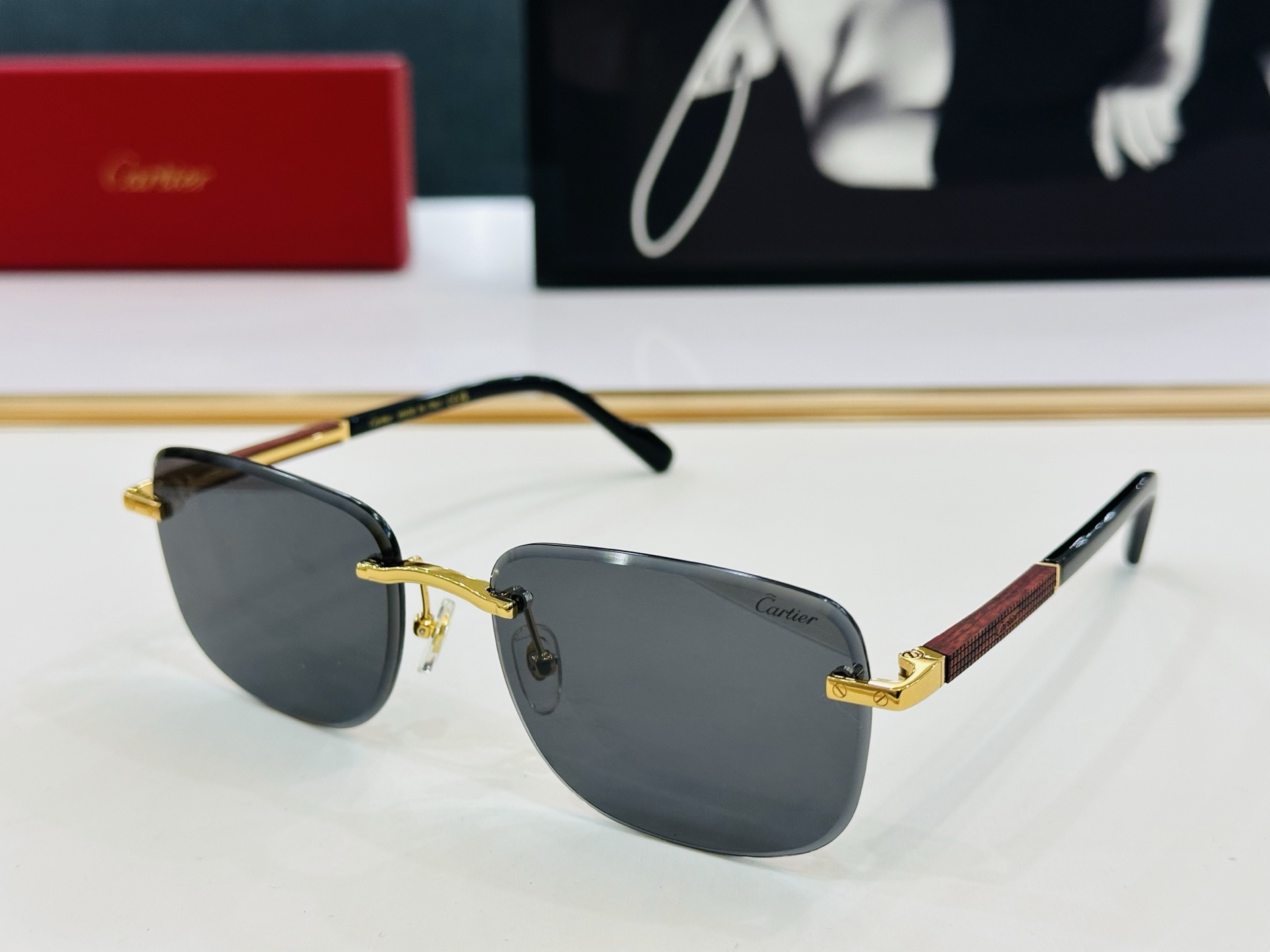 新款 Cartier 卡家 MODEL CT0482S Size：59口18-140 高品质 品牌标志性