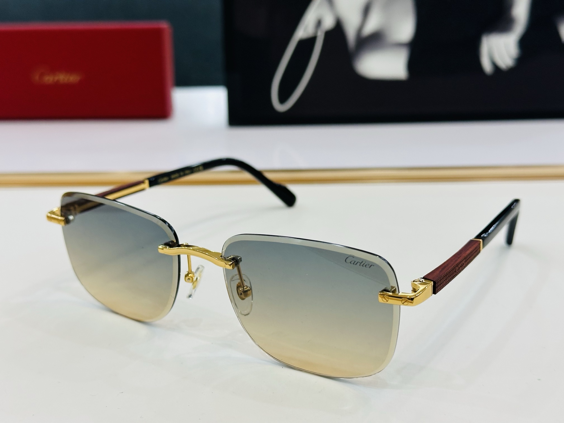 新款 Cartier 卡家 MODEL CT0482S Size：59口18-140 高品质 品牌标志性