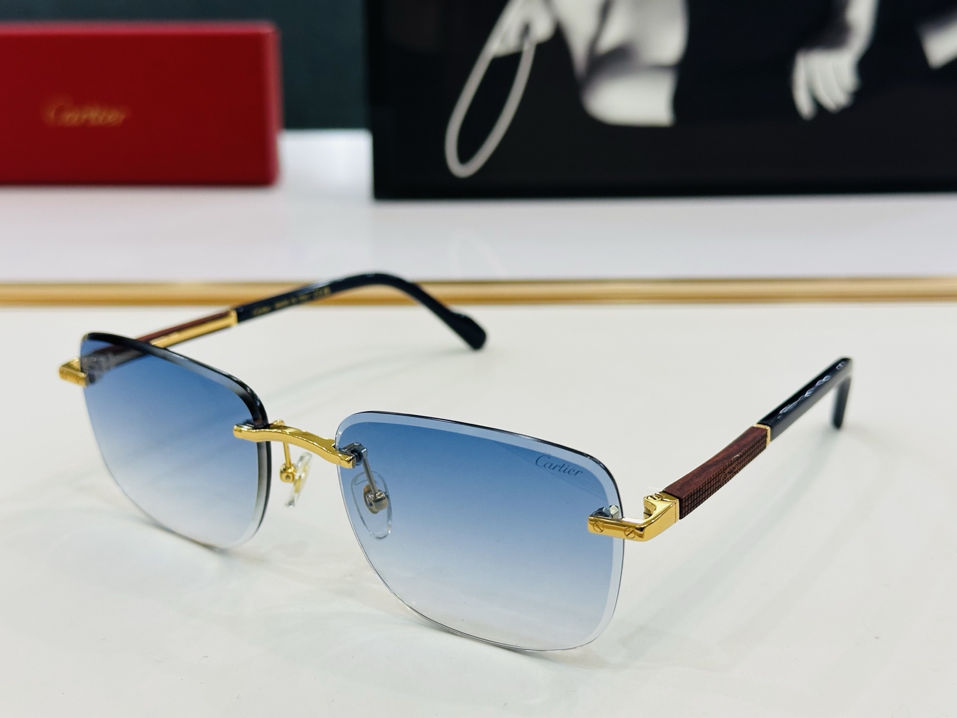 新款 Cartier 卡家 MODEL CT0482S Size：59口18-140 高品质 品牌标志性