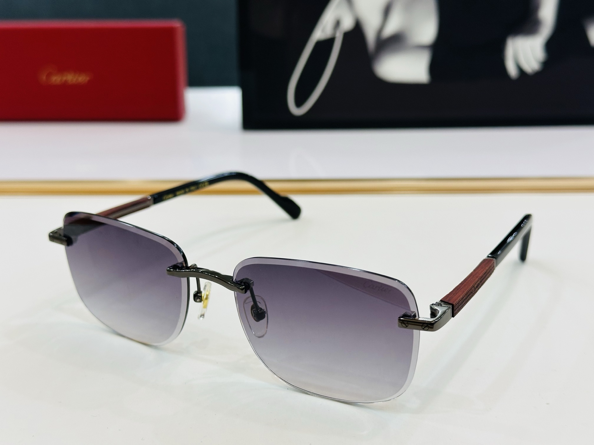 新款 Cartier 卡家 MODEL CT0482S Size：59口18-140 高品质 品牌标志性