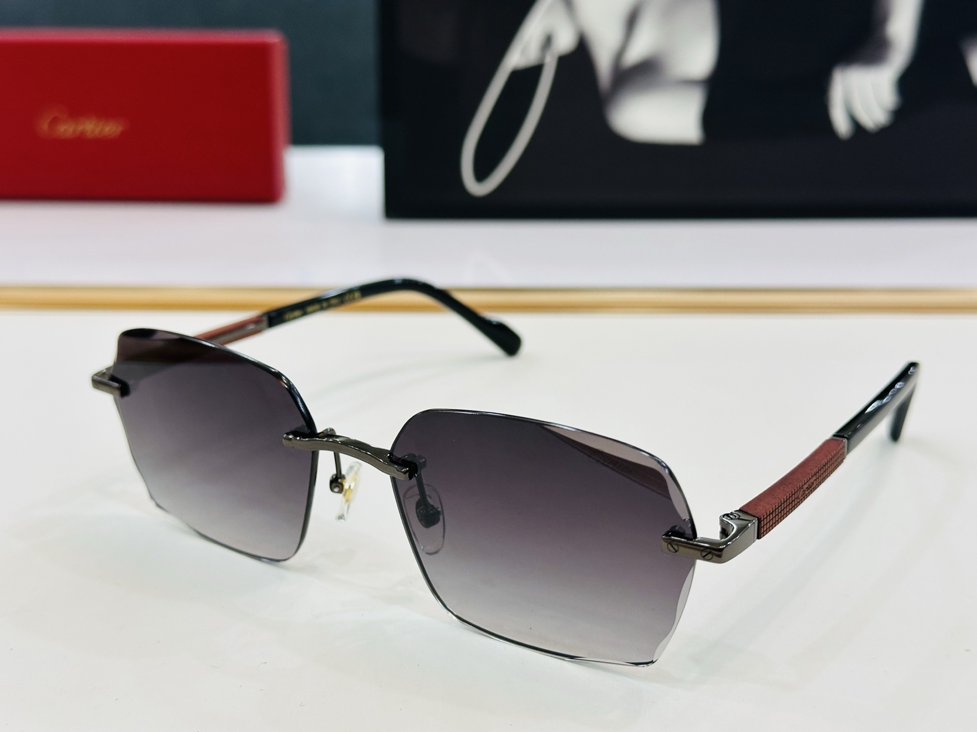 新款 Cartier 卡家 MODEL CT0483S Size：59口18-140 高品质 品牌标志性