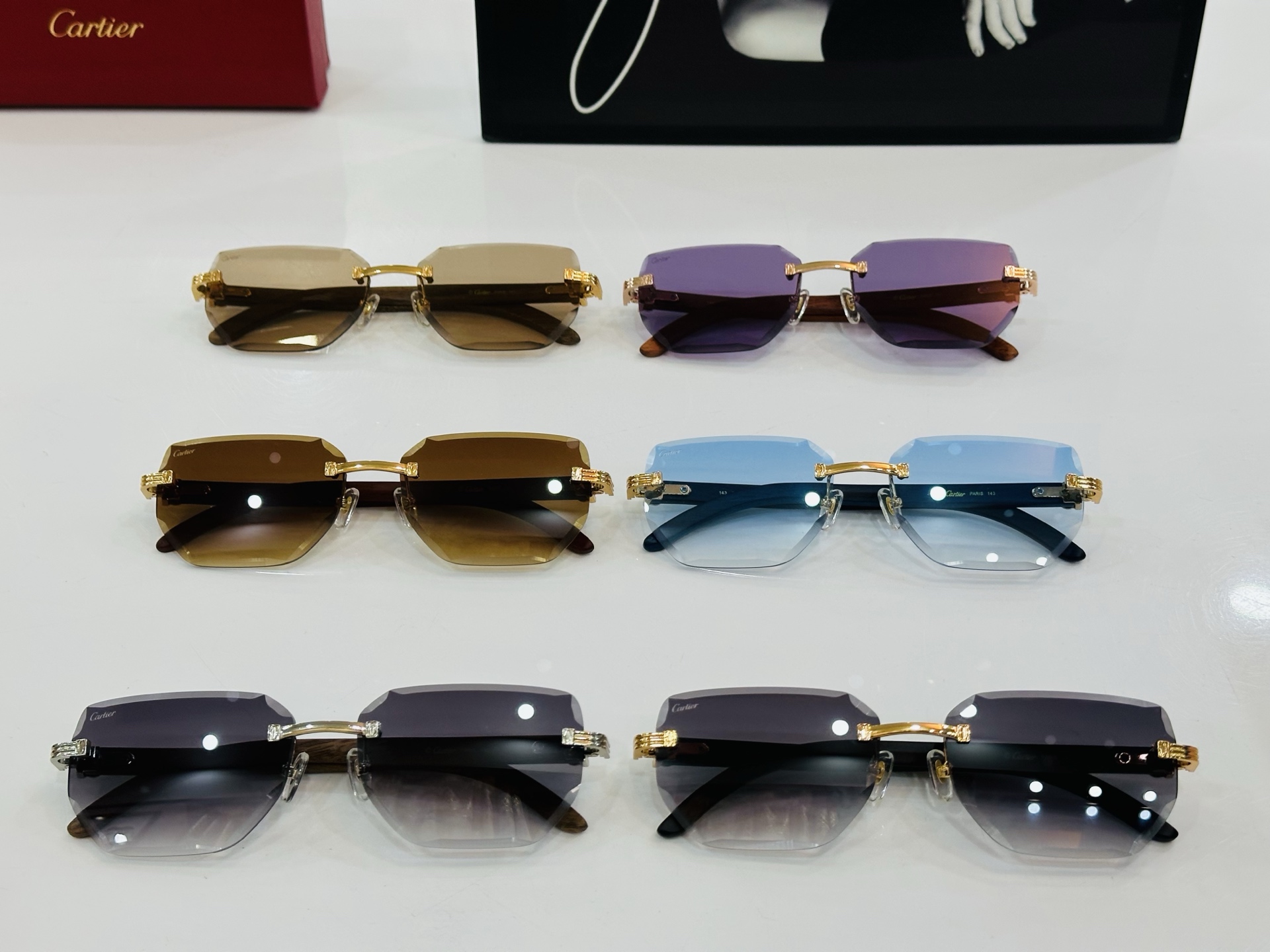新款 Cartier 卡家 MODEL CT0620S Size：59口18-143 高品质 品牌标志性