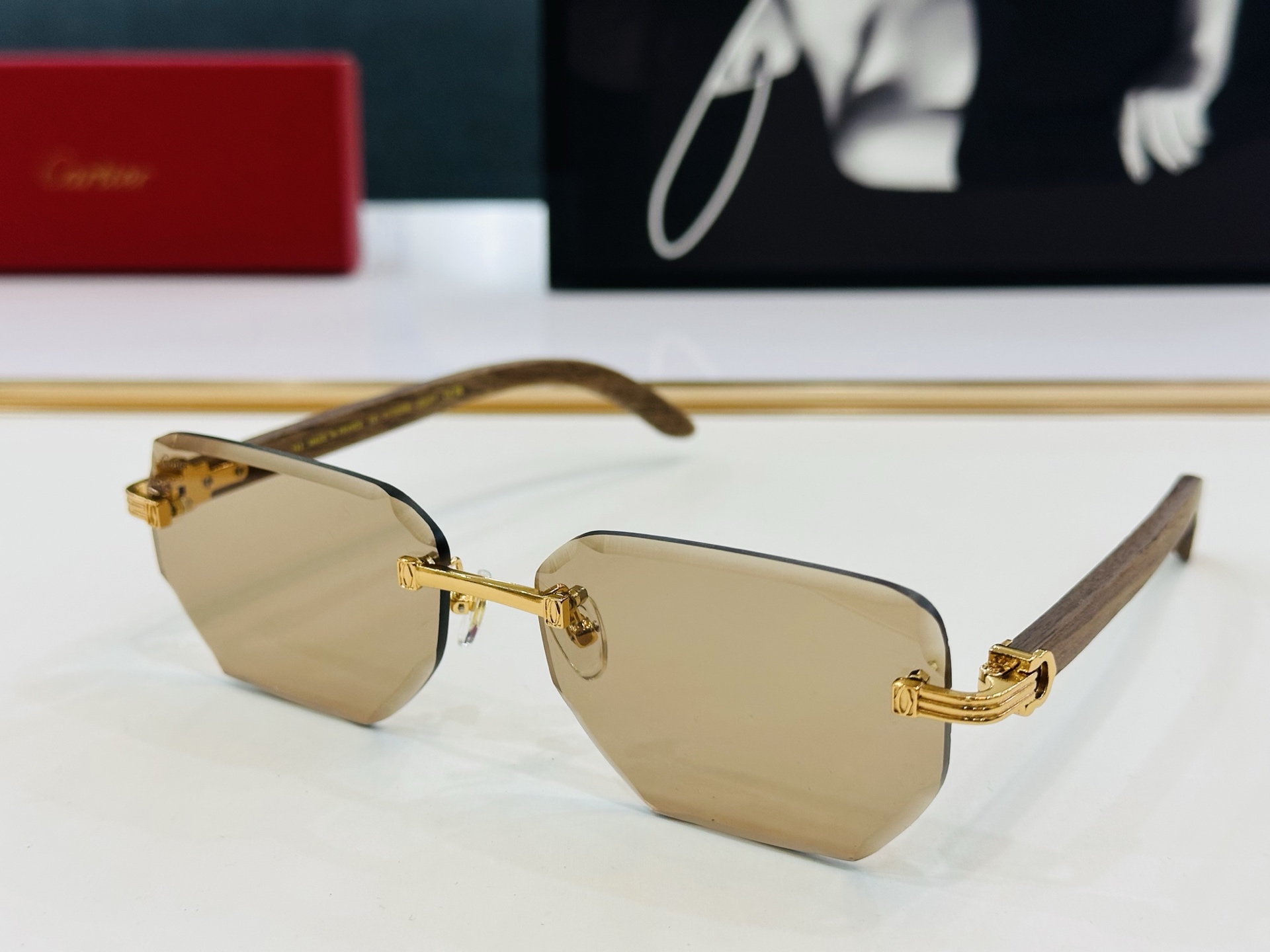 新款 Cartier 卡家 MODEL CT0620S Size：59口18-143 高品质 品牌标志性
