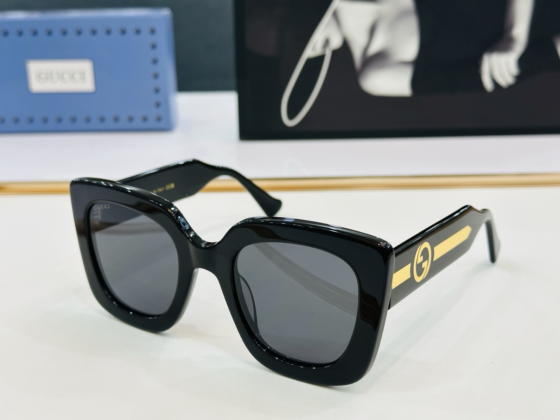 NO:248617,GUCC* Gujia GG6S Size52 21-25-145 Women's style, fashionable and beautiful with frame b, full of personality, glasses, sunglasses, sunglasses, gucci, gucci19860909GUCC* 古家GG6S Size52口21-25-145 女士款 搭配镜框b时尚靓丽 个性十足 眼镜墨镜太阳镜,眼镜,gucci,gucci,glasses