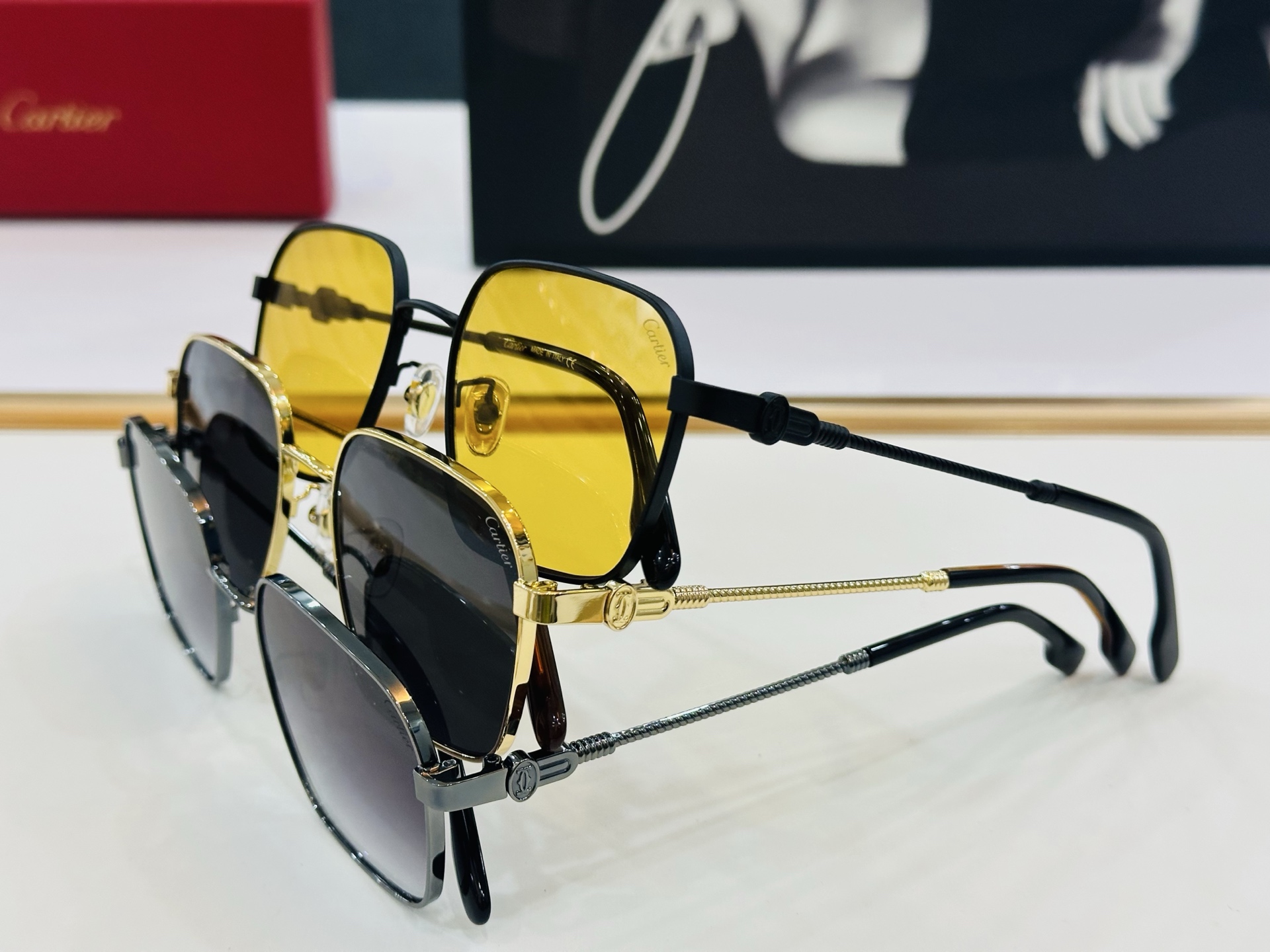 Cartie* 卡家 太阳镜 CT0534S Size：55口19-145 电镀工艺精湛气质十足！Z男女